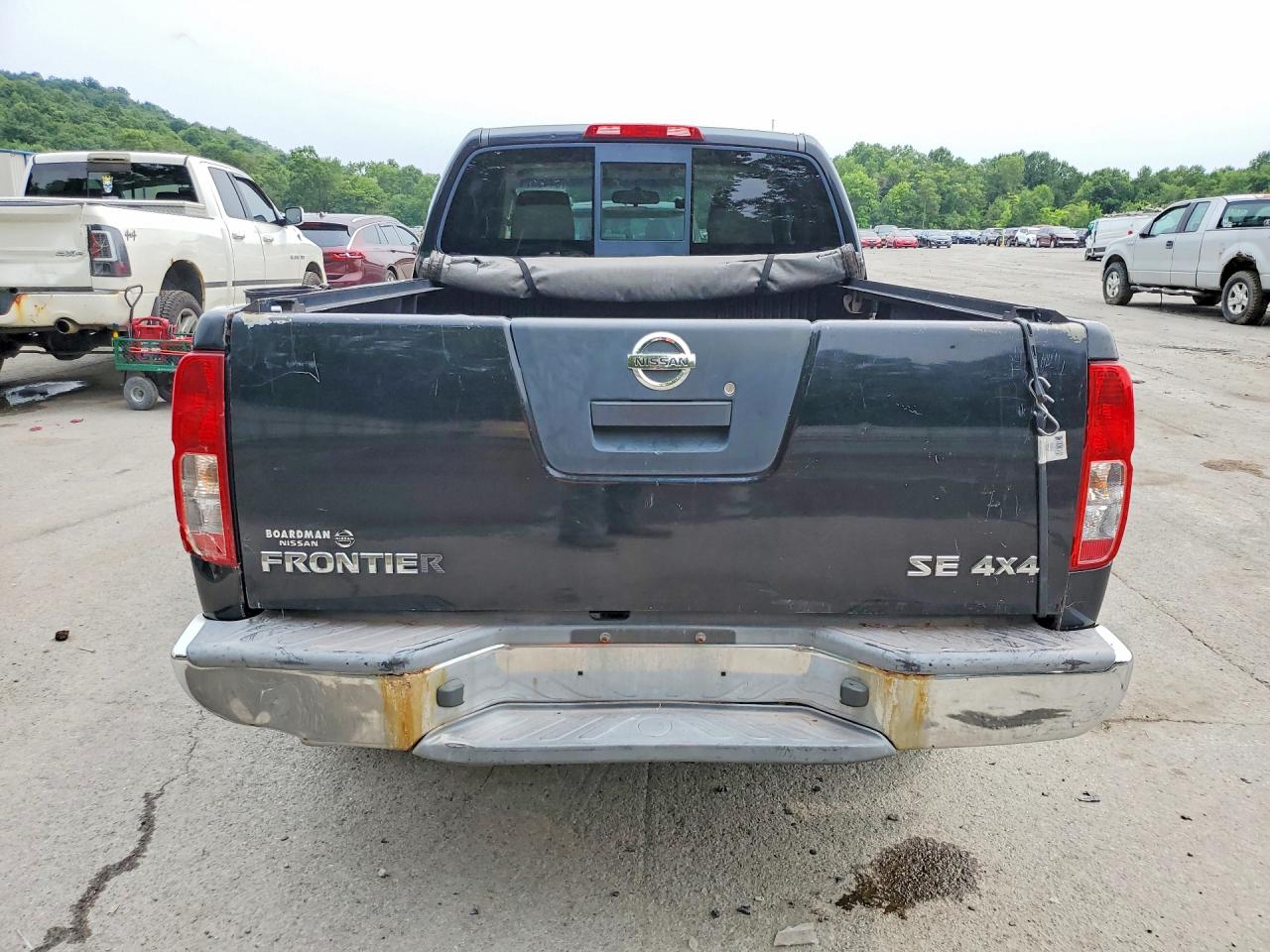 2007 Nissan Frontier Se Black vin: 1N6AD06W57C436952
