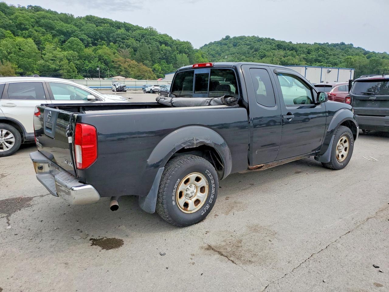 2007 Nissan Frontier Se Black vin: 1N6AD06W57C436952