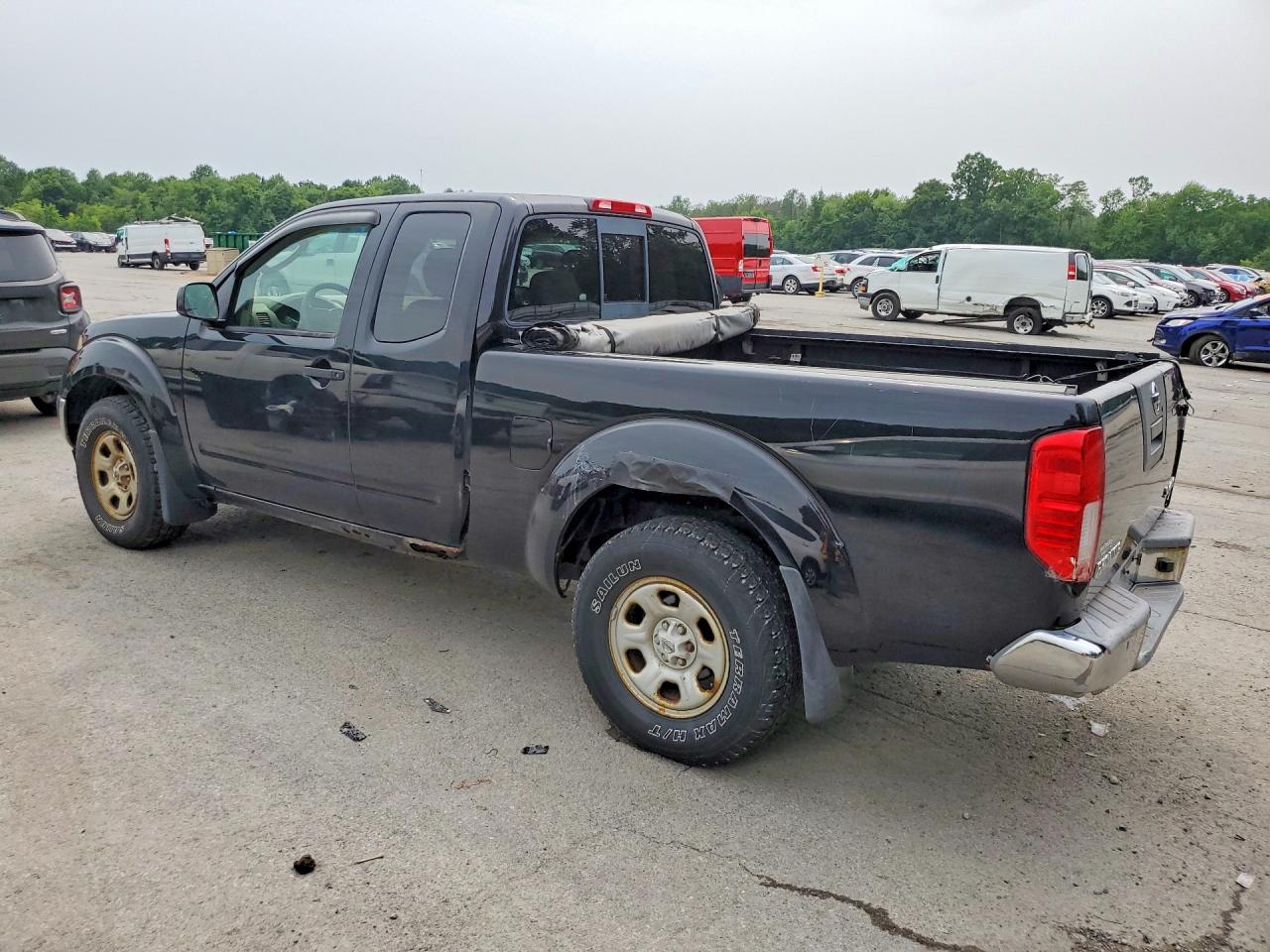 2007 Nissan Frontier Se Black vin: 1N6AD06W57C436952