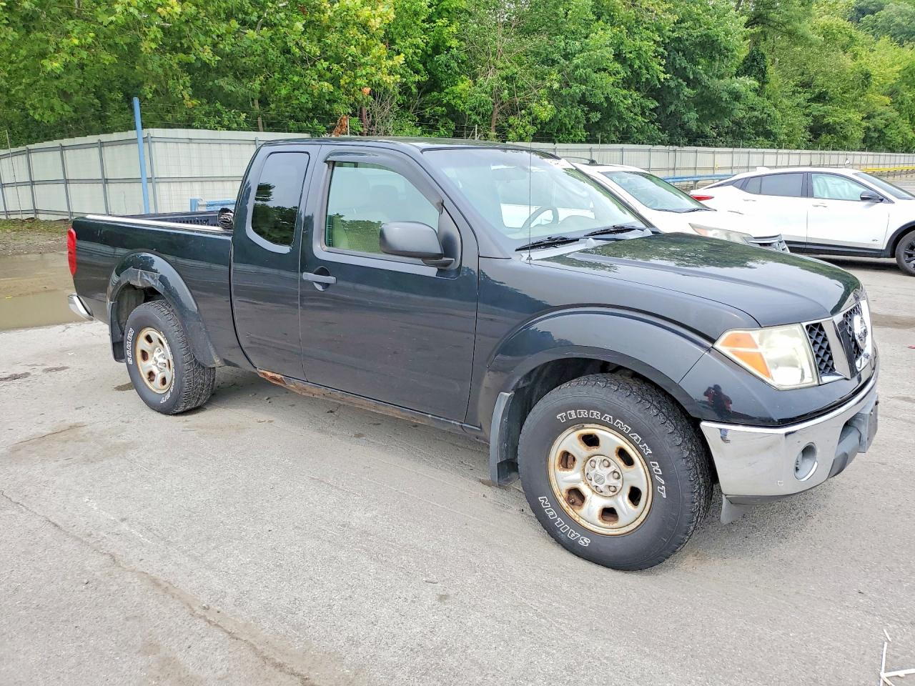 2007 Nissan Frontier Se Black vin: 1N6AD06W57C436952