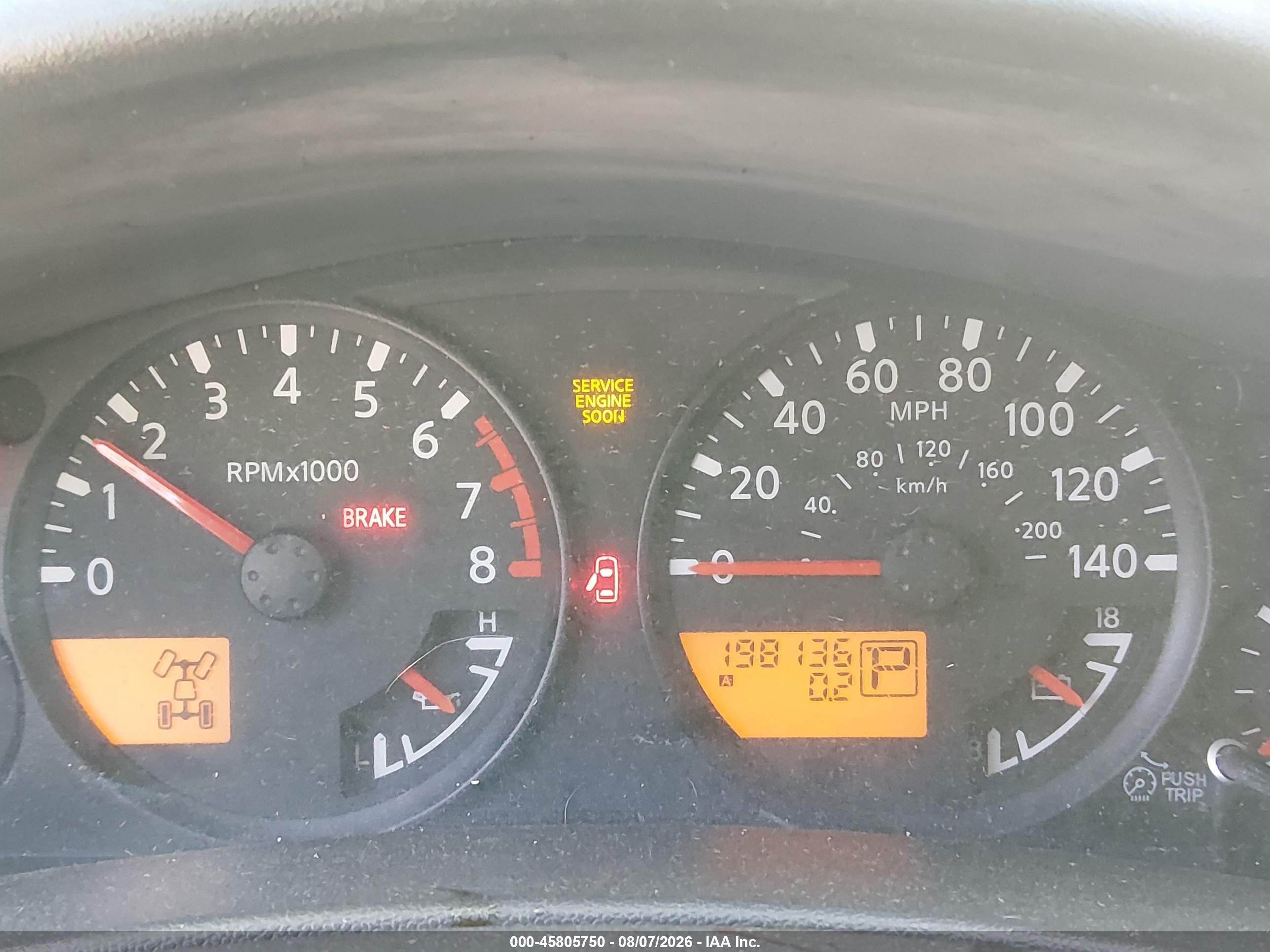 2007 Nissan Frontier Se Gray vin: 1N6AD06W57C463147