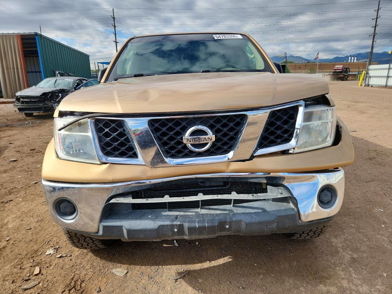 2005 Nissan Frontier Se Gold vin: 1N6AD06W65C403004