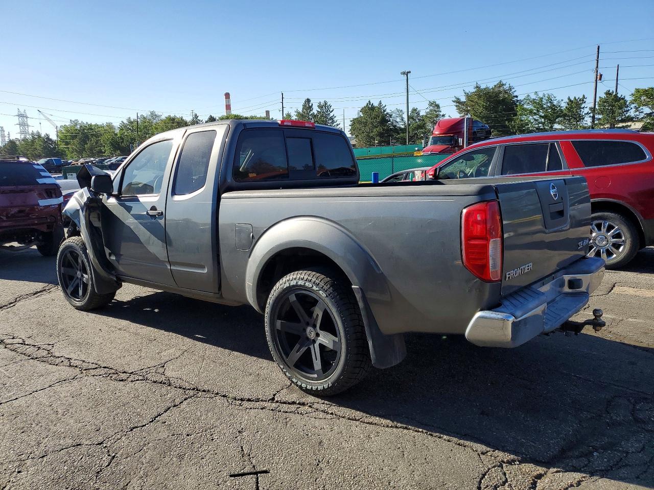 2005 Nissan Frontier Se Gray vin: 1N6AD06W65C447195