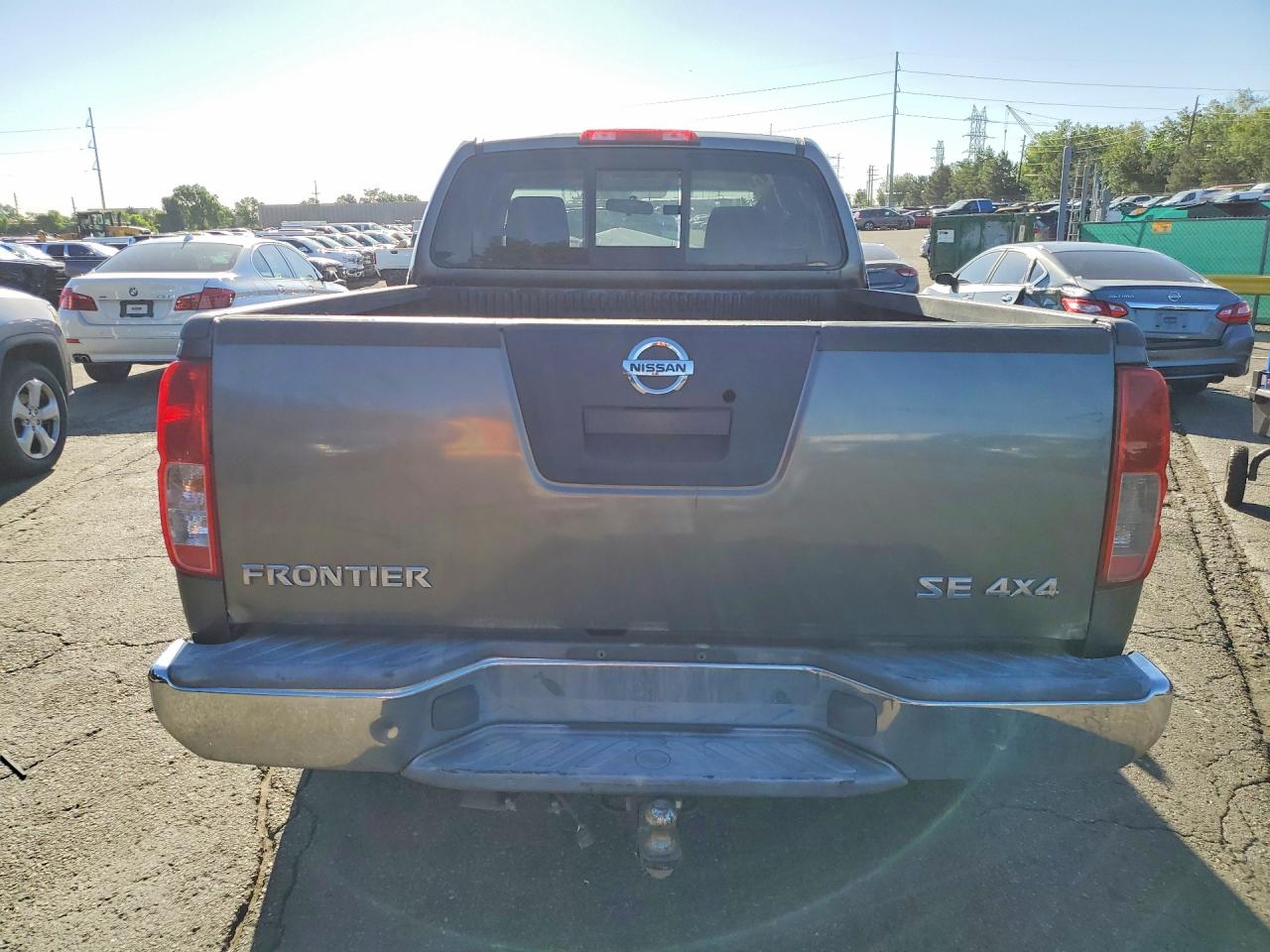 2005 Nissan Frontier Se Gray vin: 1N6AD06W65C447195