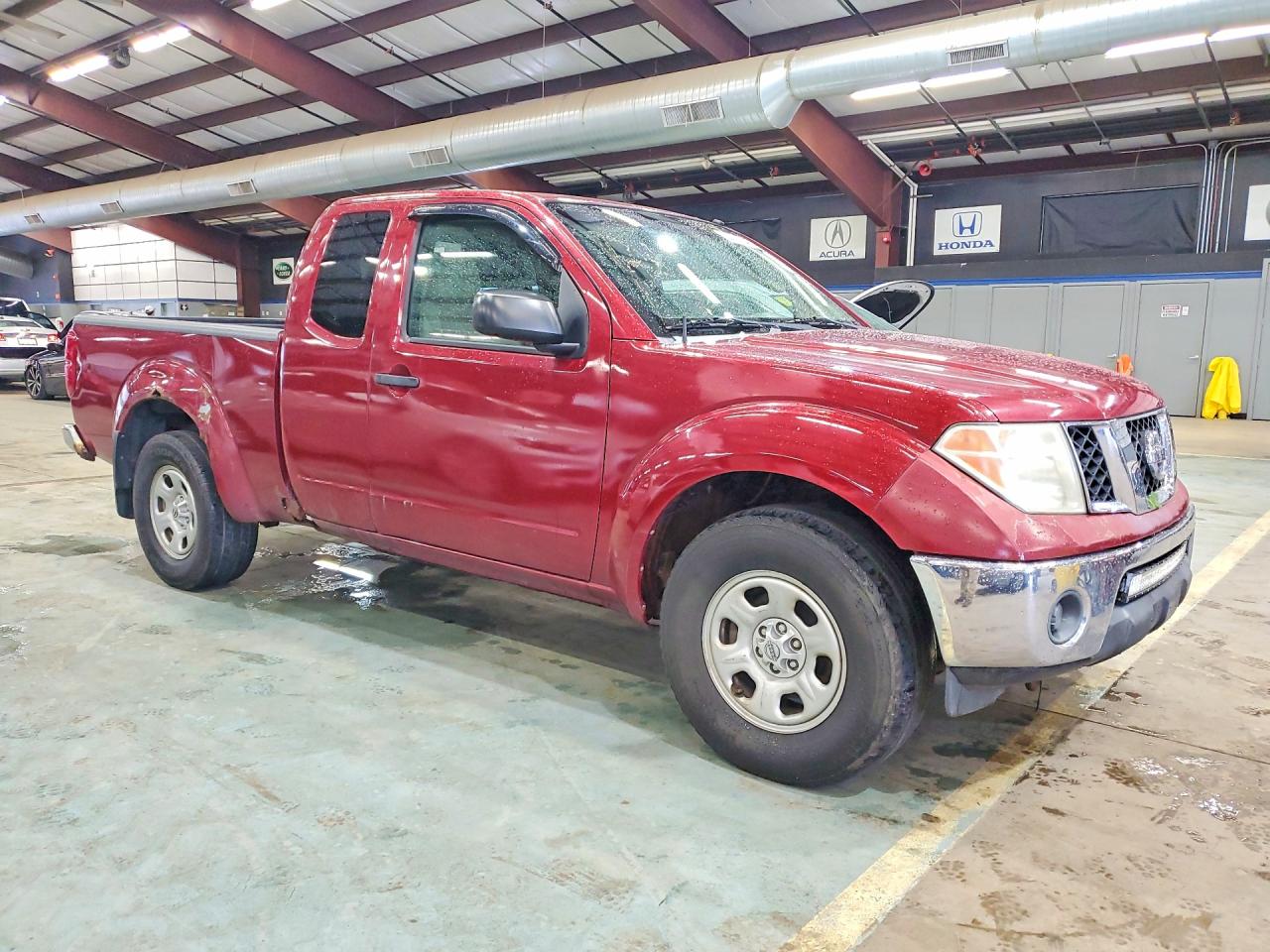 2008 Nissan Frontier Se V6 Maroon vin: 1N6AD06W68C420177