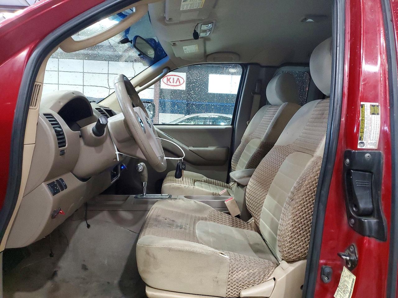 2008 Nissan Frontier Se V6 Maroon vin: 1N6AD06W68C420177