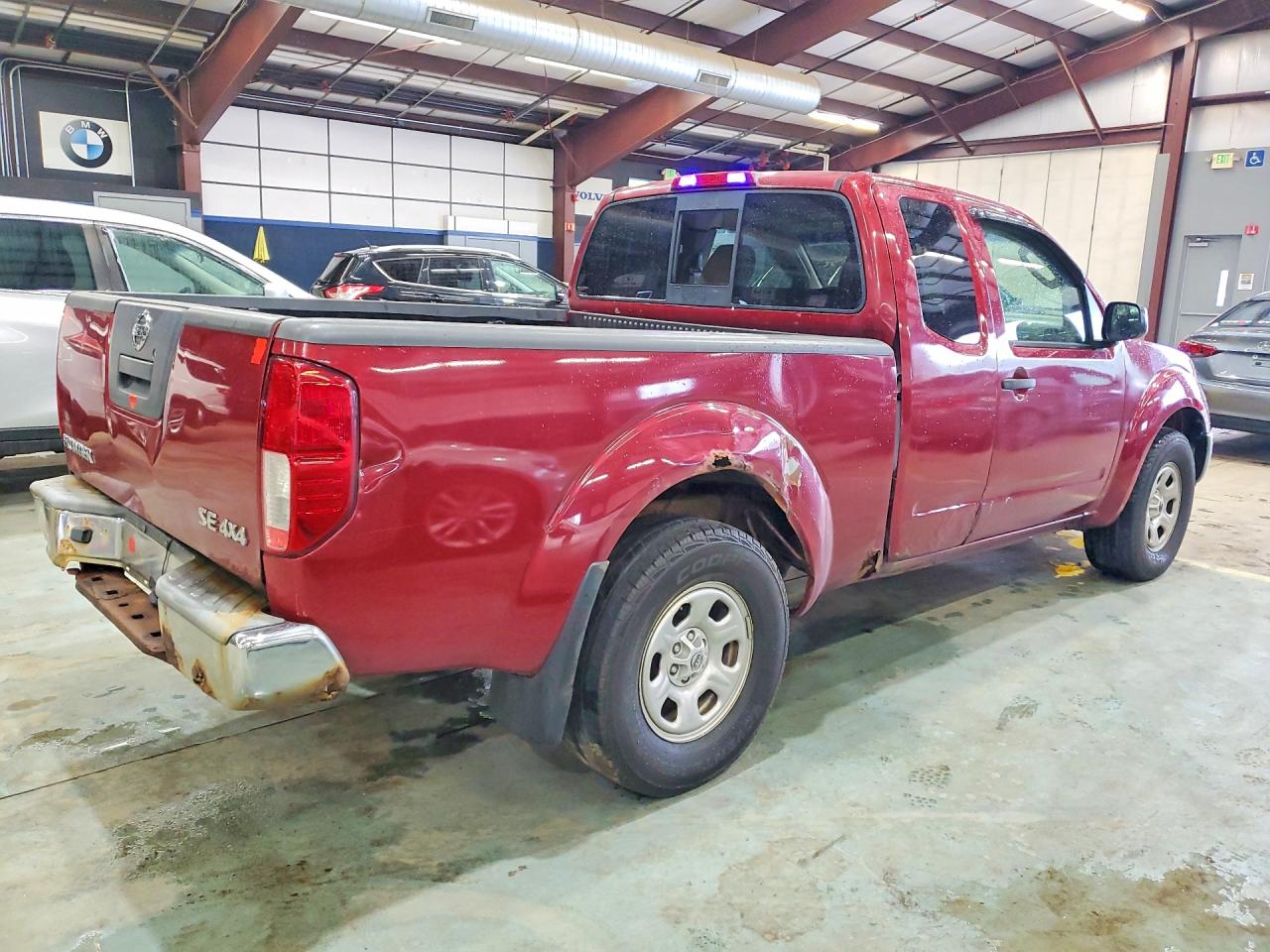 2008 Nissan Frontier Se V6 Maroon vin: 1N6AD06W68C420177