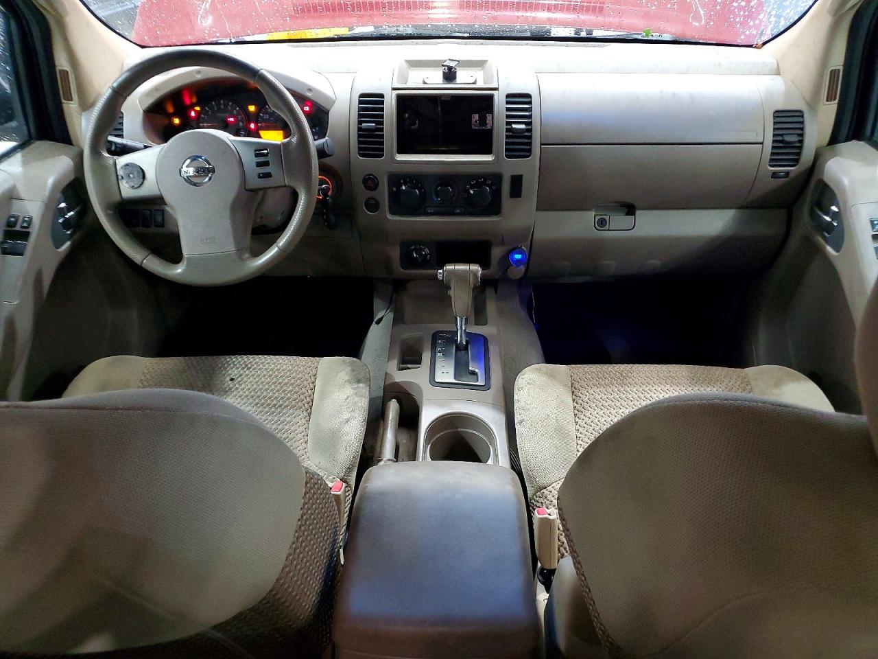 2008 Nissan Frontier Se V6 Maroon vin: 1N6AD06W68C420177