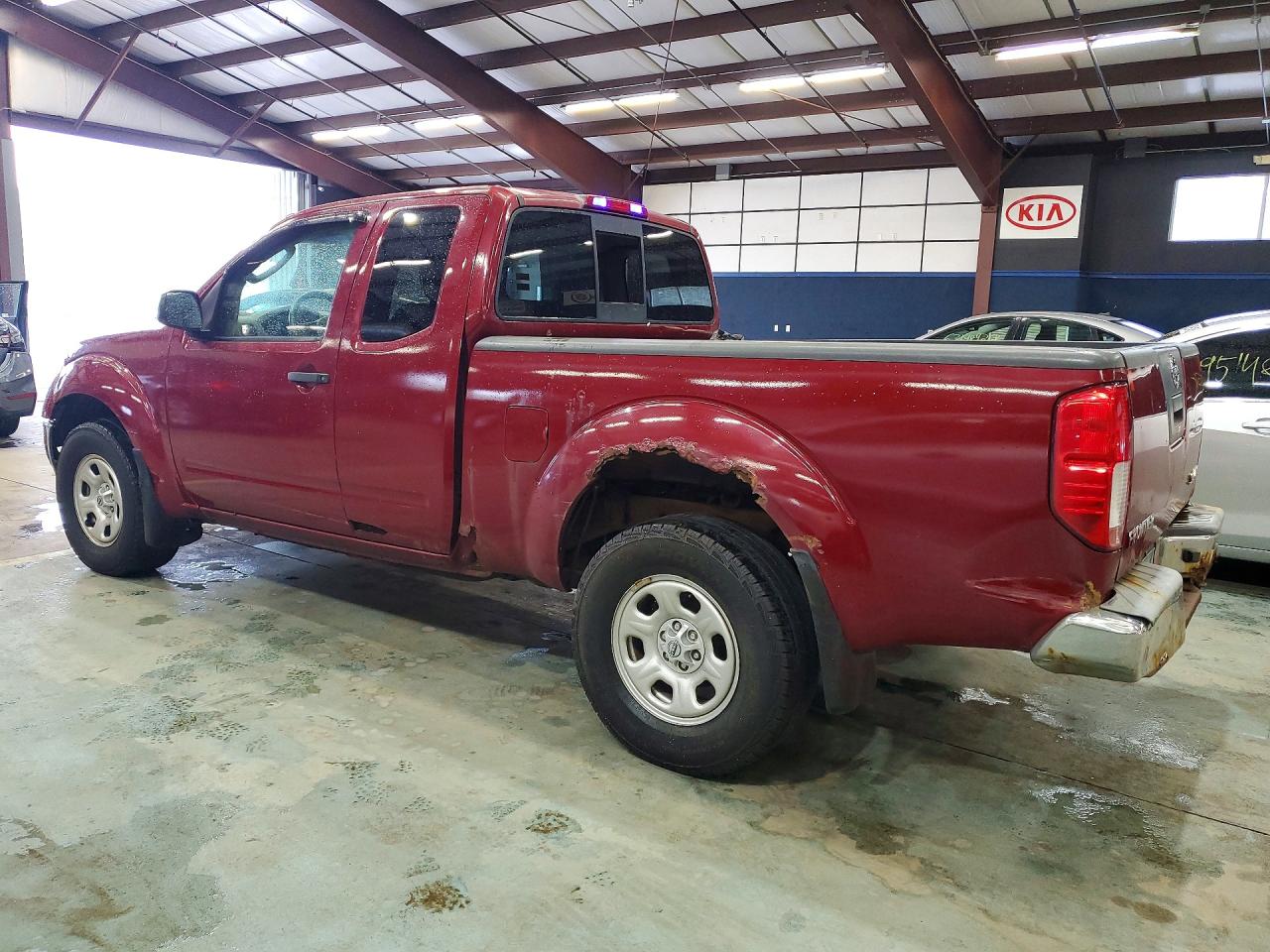 2008 Nissan Frontier Se V6 Maroon vin: 1N6AD06W68C420177