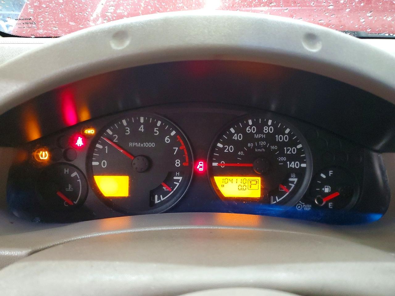2008 Nissan Frontier Se V6 Maroon vin: 1N6AD06W68C420177