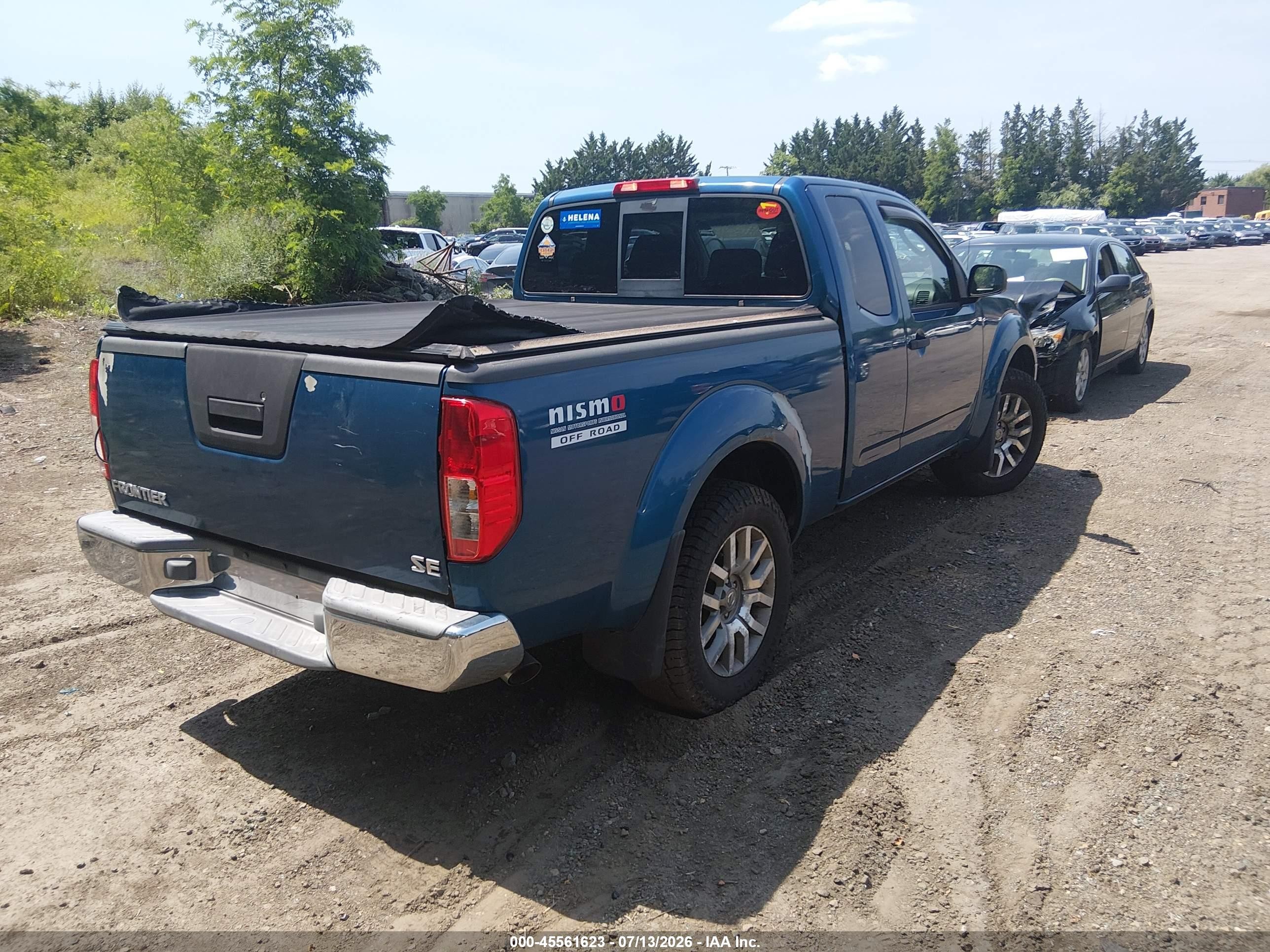 2005 Nissan Frontier 4wd Nismo Blue vin: 1N6AD06W75C419907