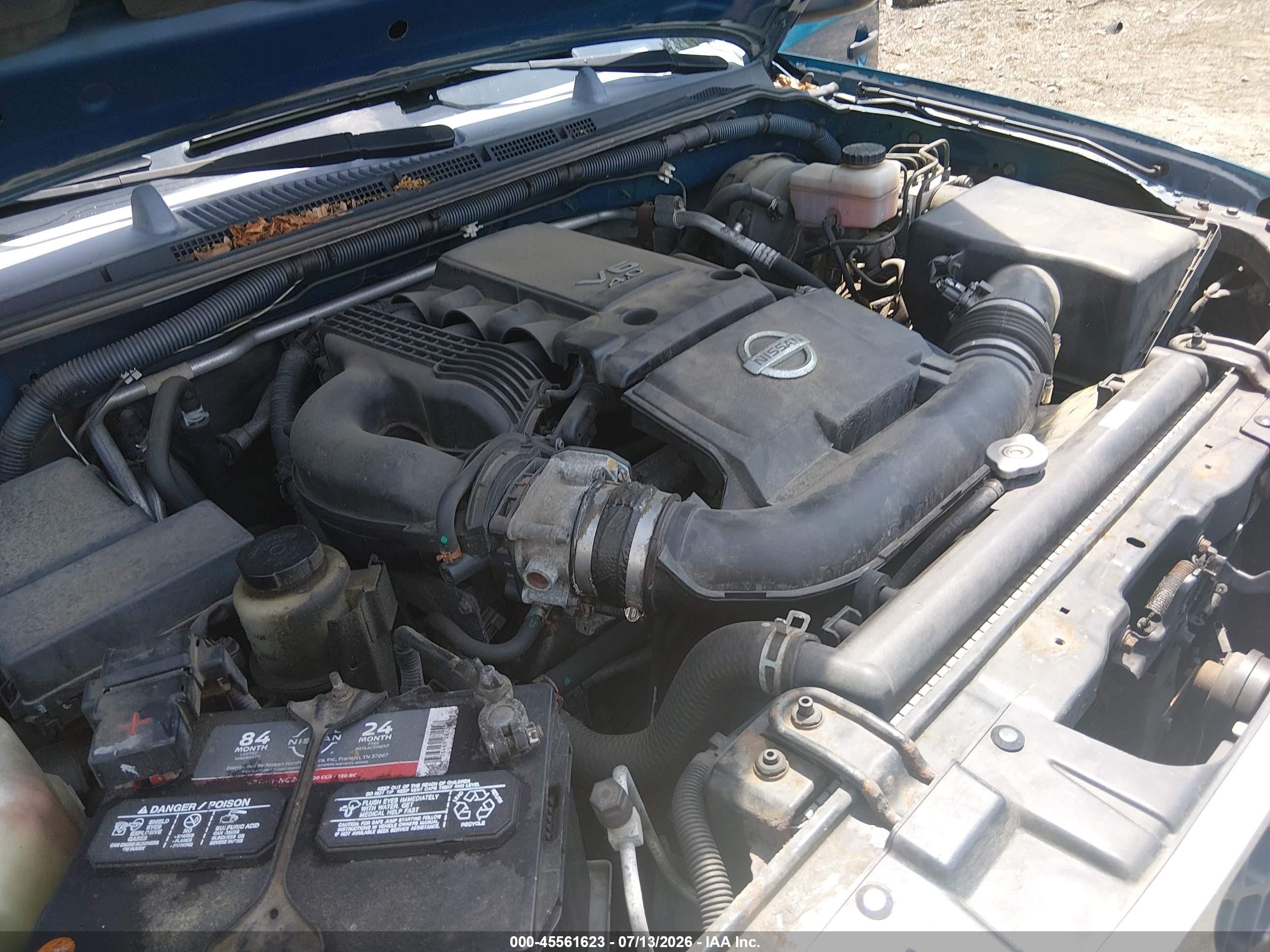 2005 Nissan Frontier 4wd Nismo Blue vin: 1N6AD06W75C419907