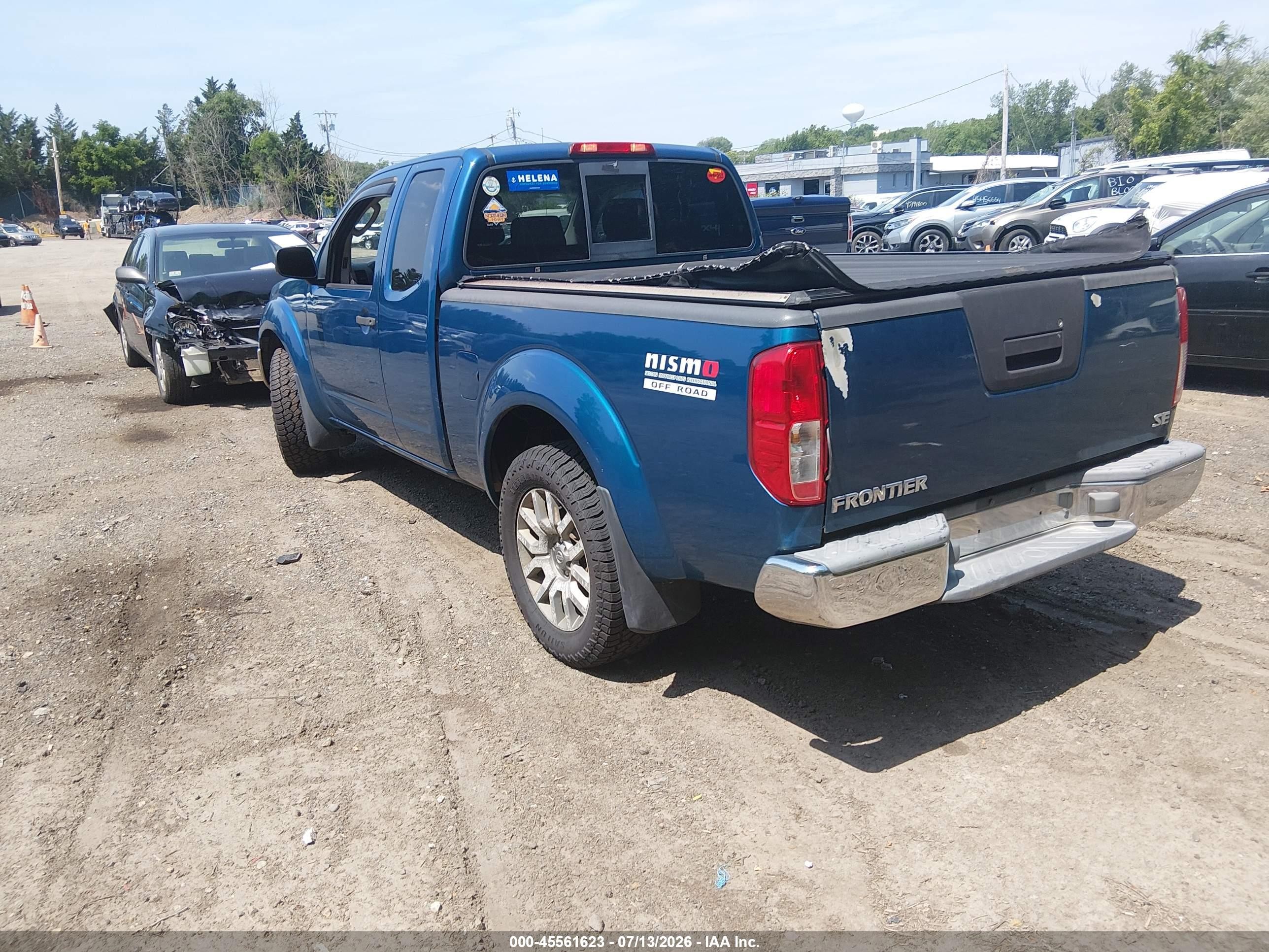 2005 Nissan Frontier 4wd Nismo Blue vin: 1N6AD06W75C419907