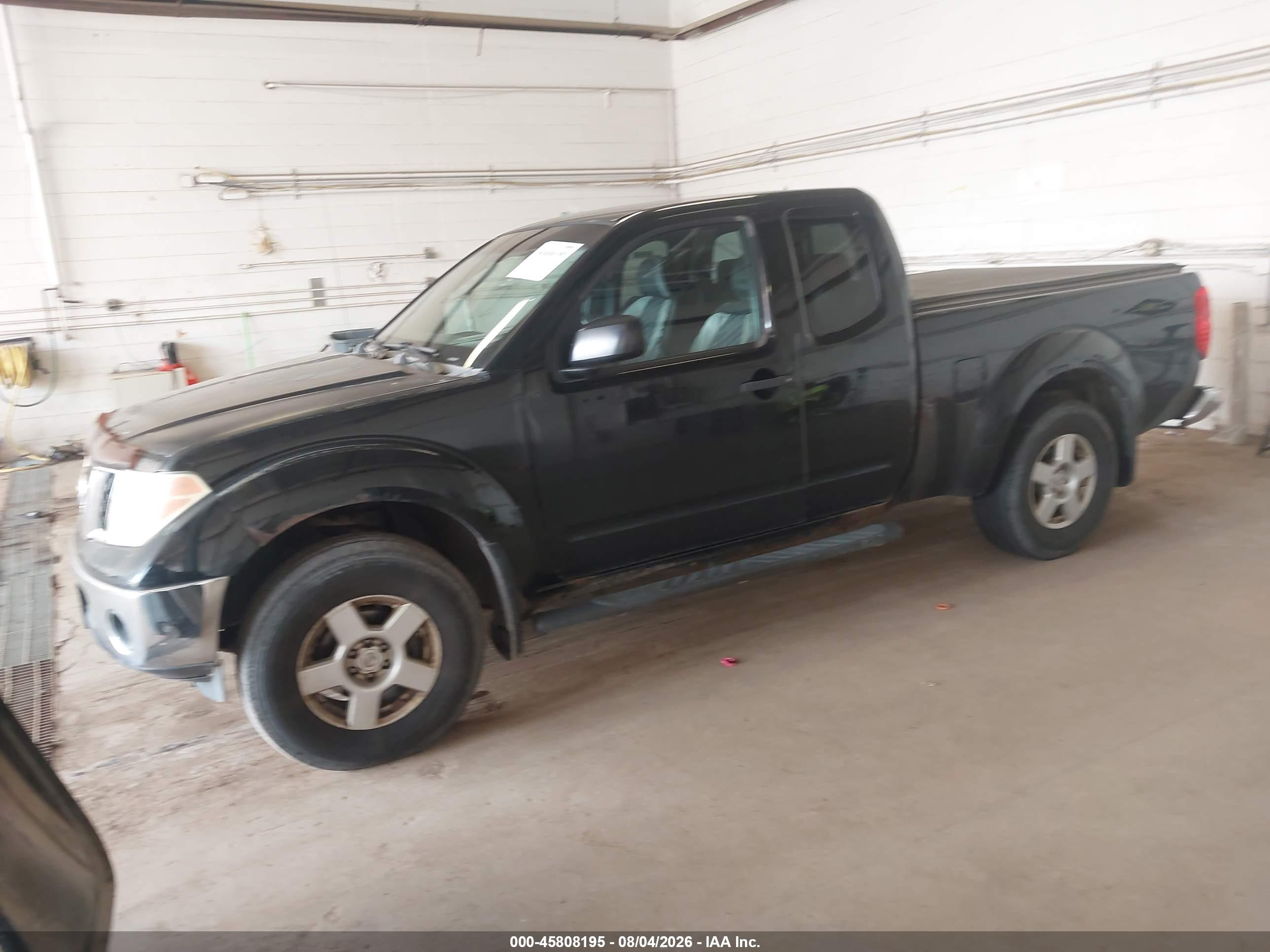 2005 Nissan Frontier Se Black vin: 1N6AD06W75C437517