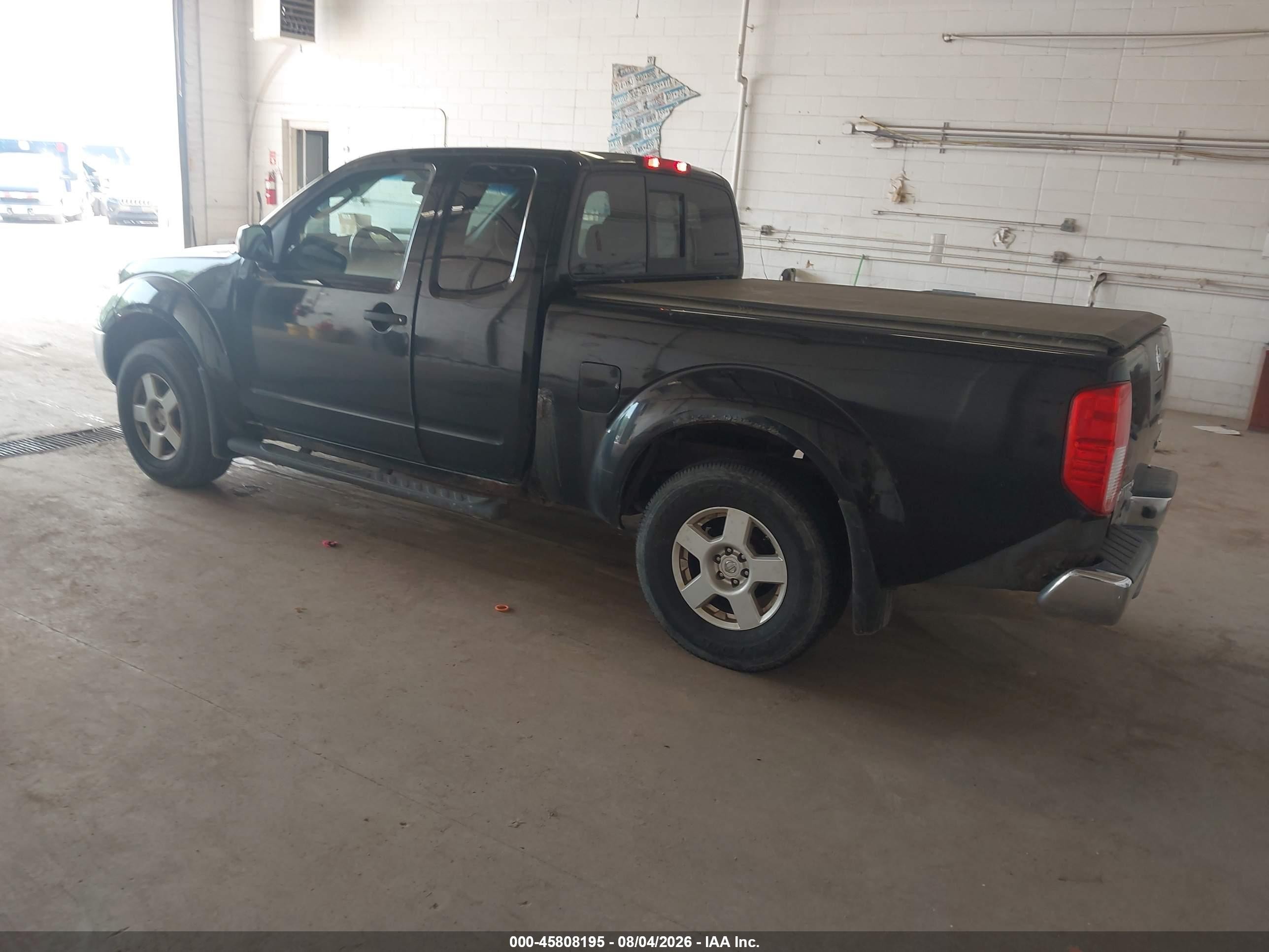 2005 Nissan Frontier Se Black vin: 1N6AD06W75C437517