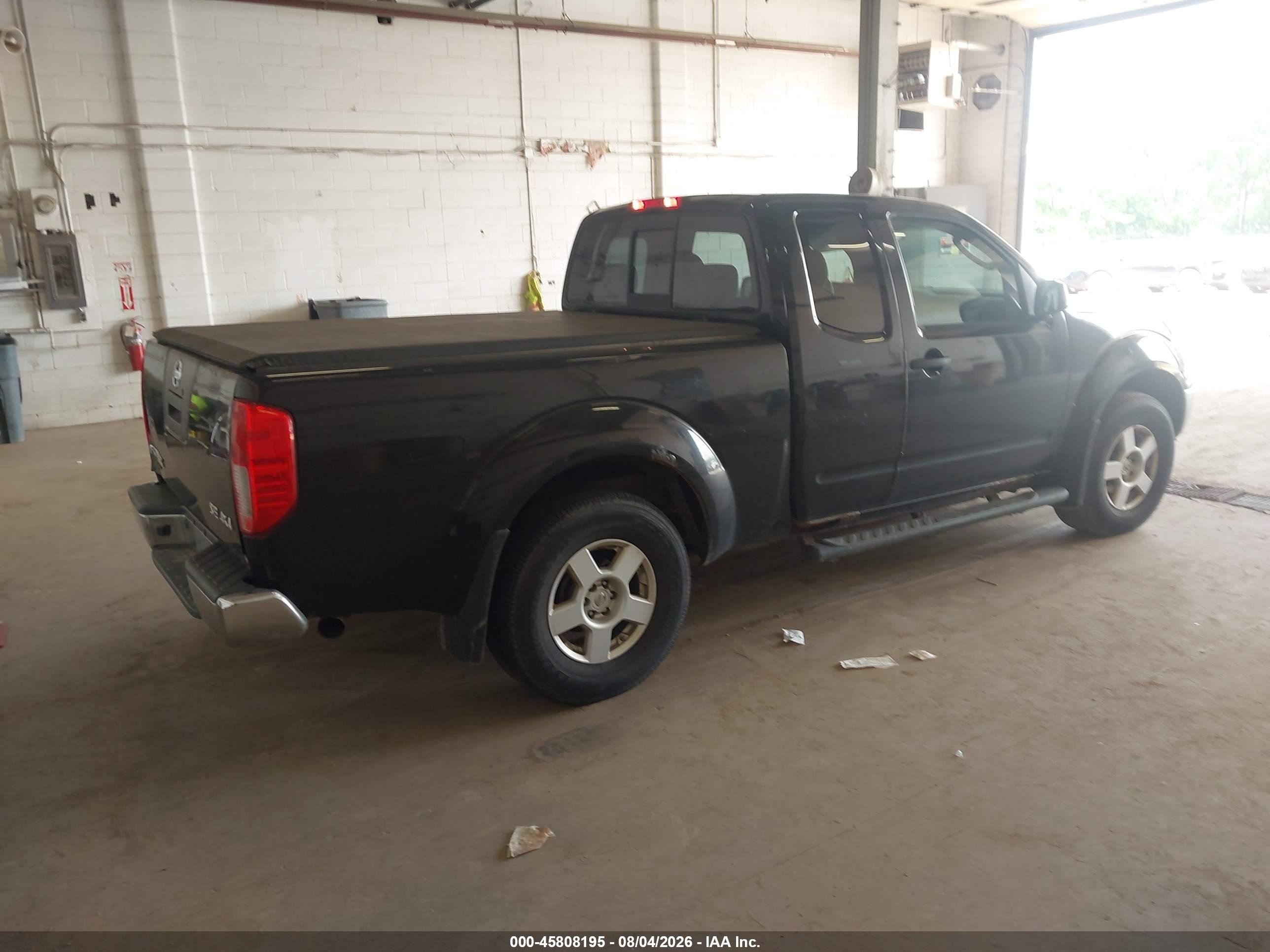 2005 Nissan Frontier Se Black vin: 1N6AD06W75C437517