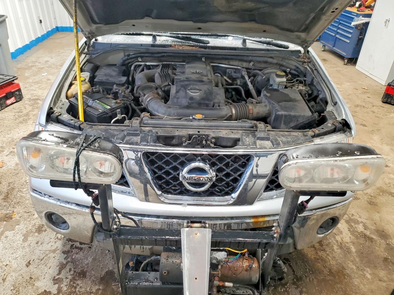 2007 Nissan Frontier Se Silver vin: 1N6AD06W77C418677
