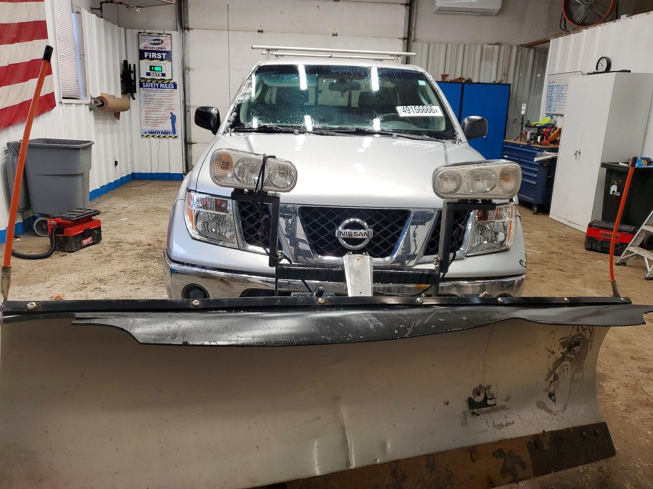 2007 Nissan Frontier Se Silver vin: 1N6AD06W77C418677
