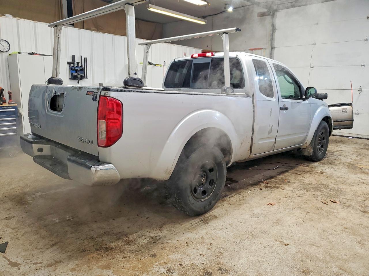 2007 Nissan Frontier Se Silver vin: 1N6AD06W77C418677