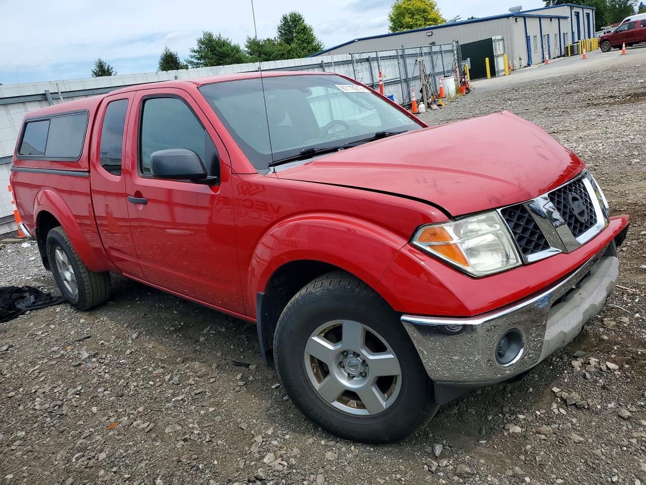 2008 Nissan Frontier Se V6 Red vin: 1N6AD06W78C447162