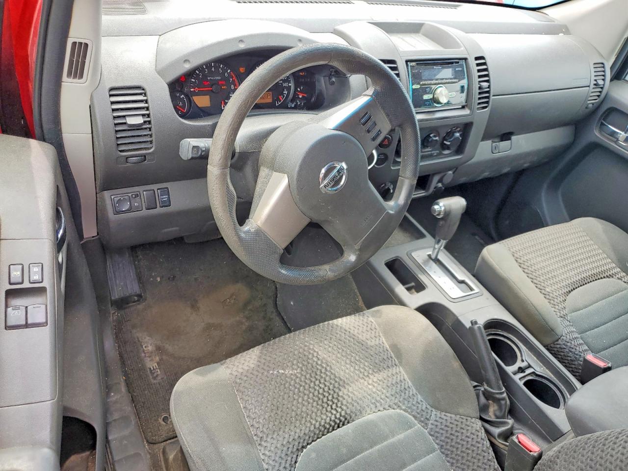 2008 Nissan Frontier Se V6 Red vin: 1N6AD06W78C447162