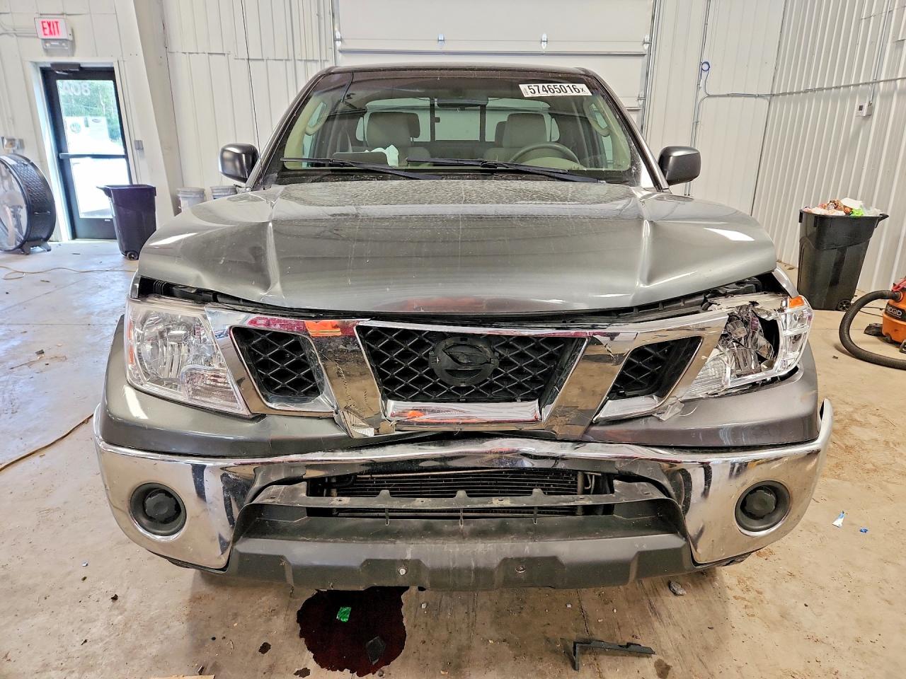 2009 Nissan Frontier Se V6 Серый vin: 1N6AD06W79C409660