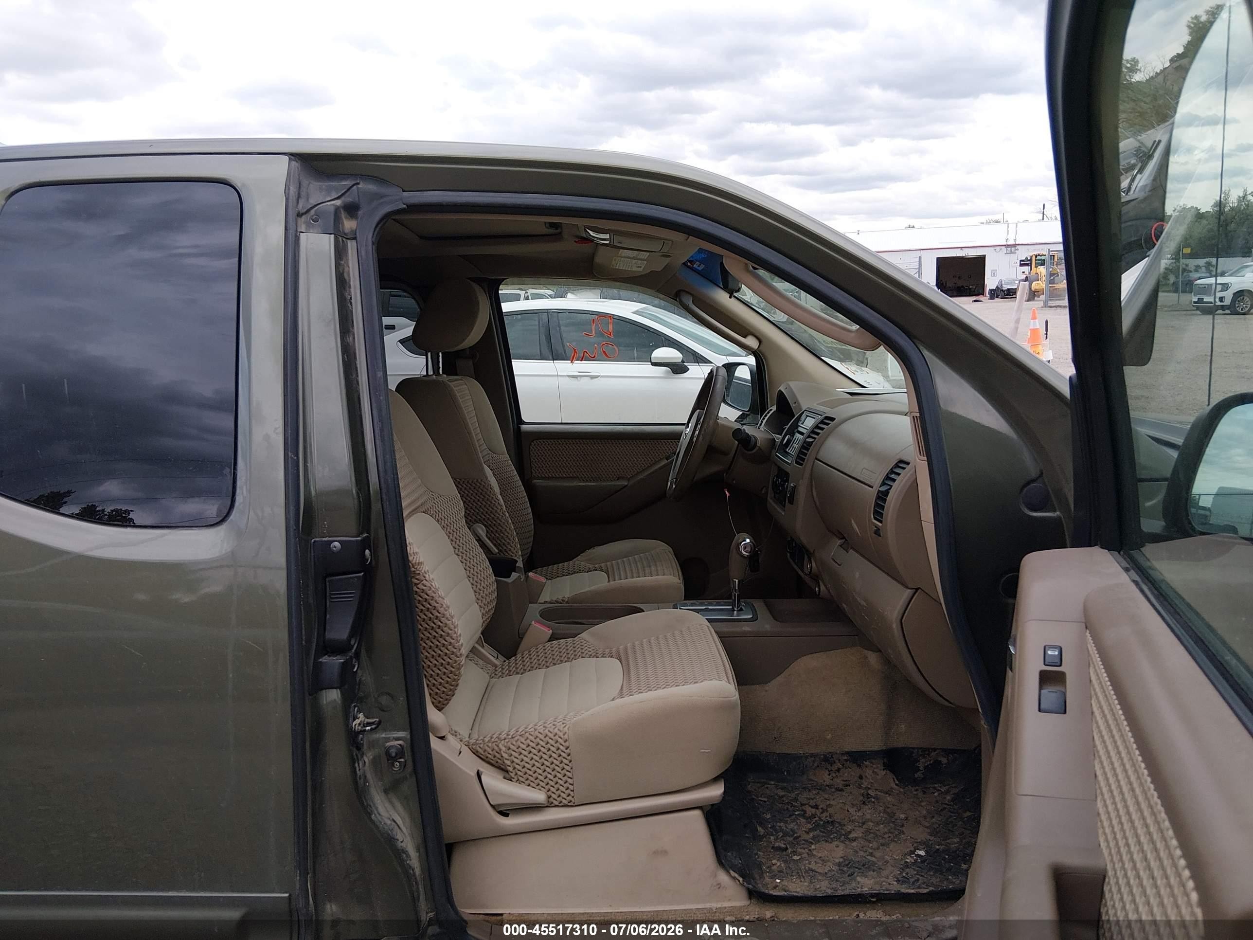 2005 Nissan Frontier 4wd Le Зеленый vin: 1N6AD06W85C416756