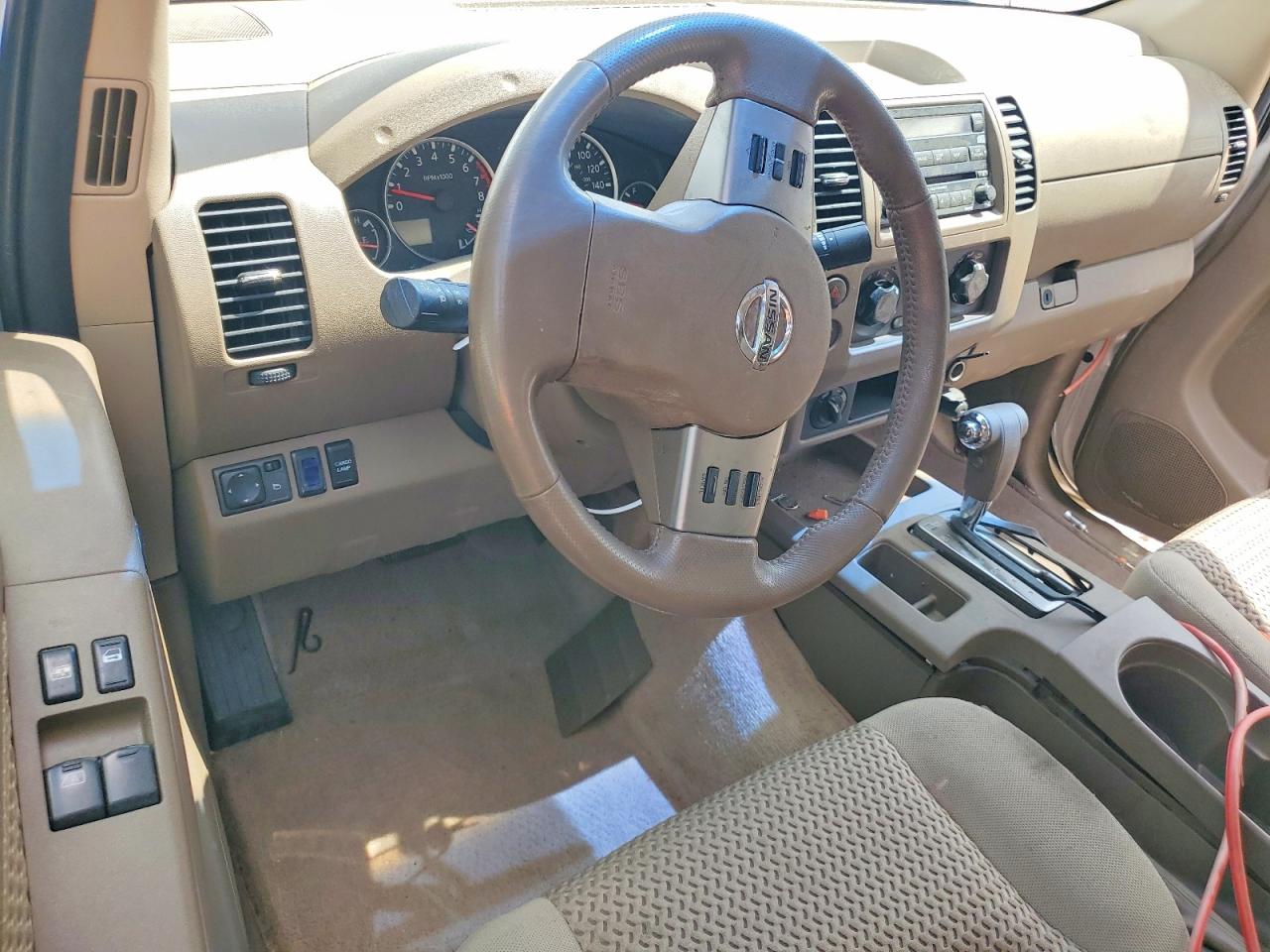 2006 Nissan Frontier Se White vin: 1N6AD06W86C425216
