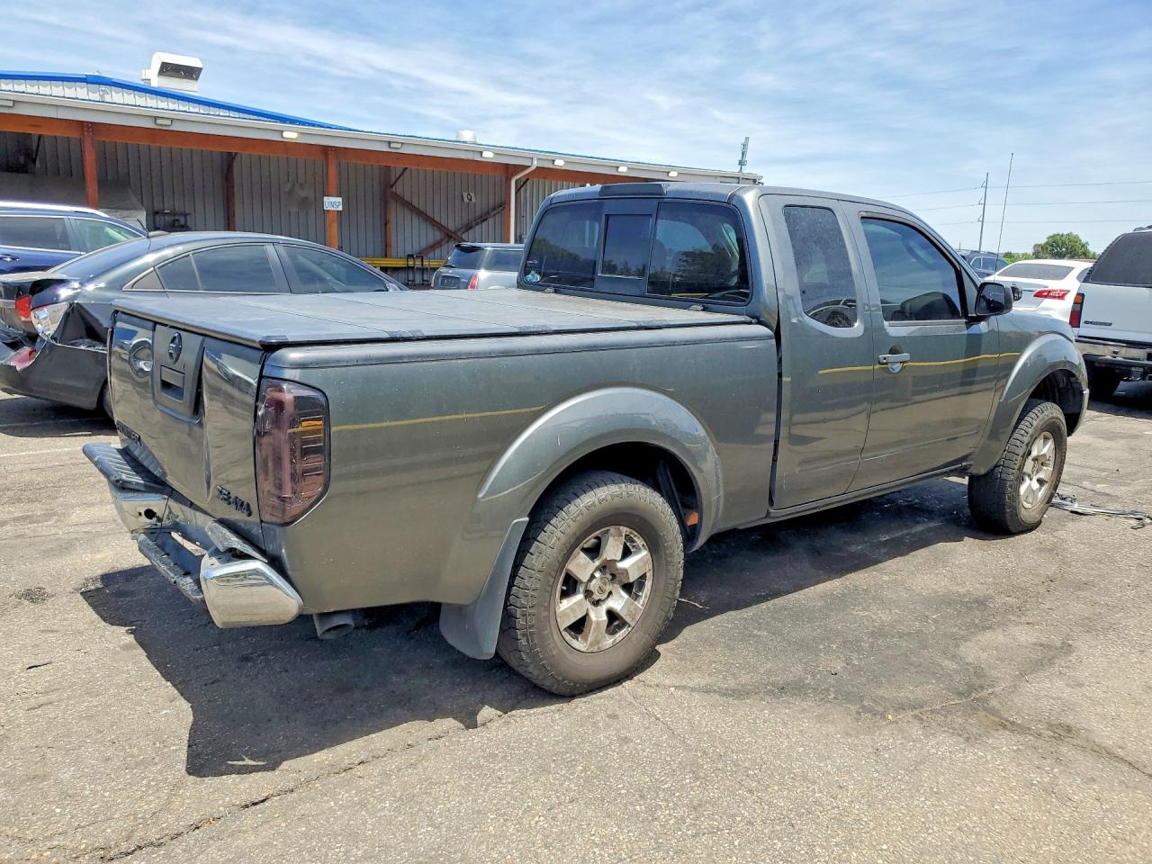 2006 Nissan Frontier Se Gray vin: 1N6AD06W86C436409
