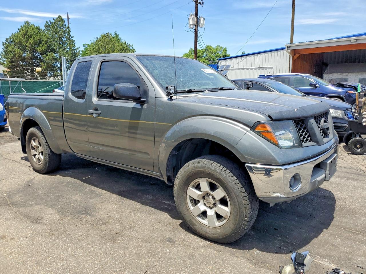 2006 Nissan Frontier Se Gray vin: 1N6AD06W86C436409