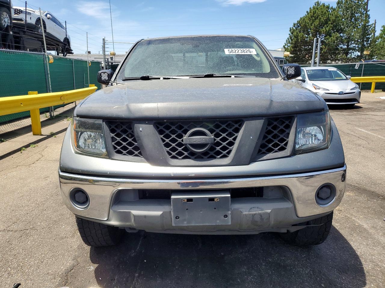 2006 Nissan Frontier Se Gray vin: 1N6AD06W86C436409