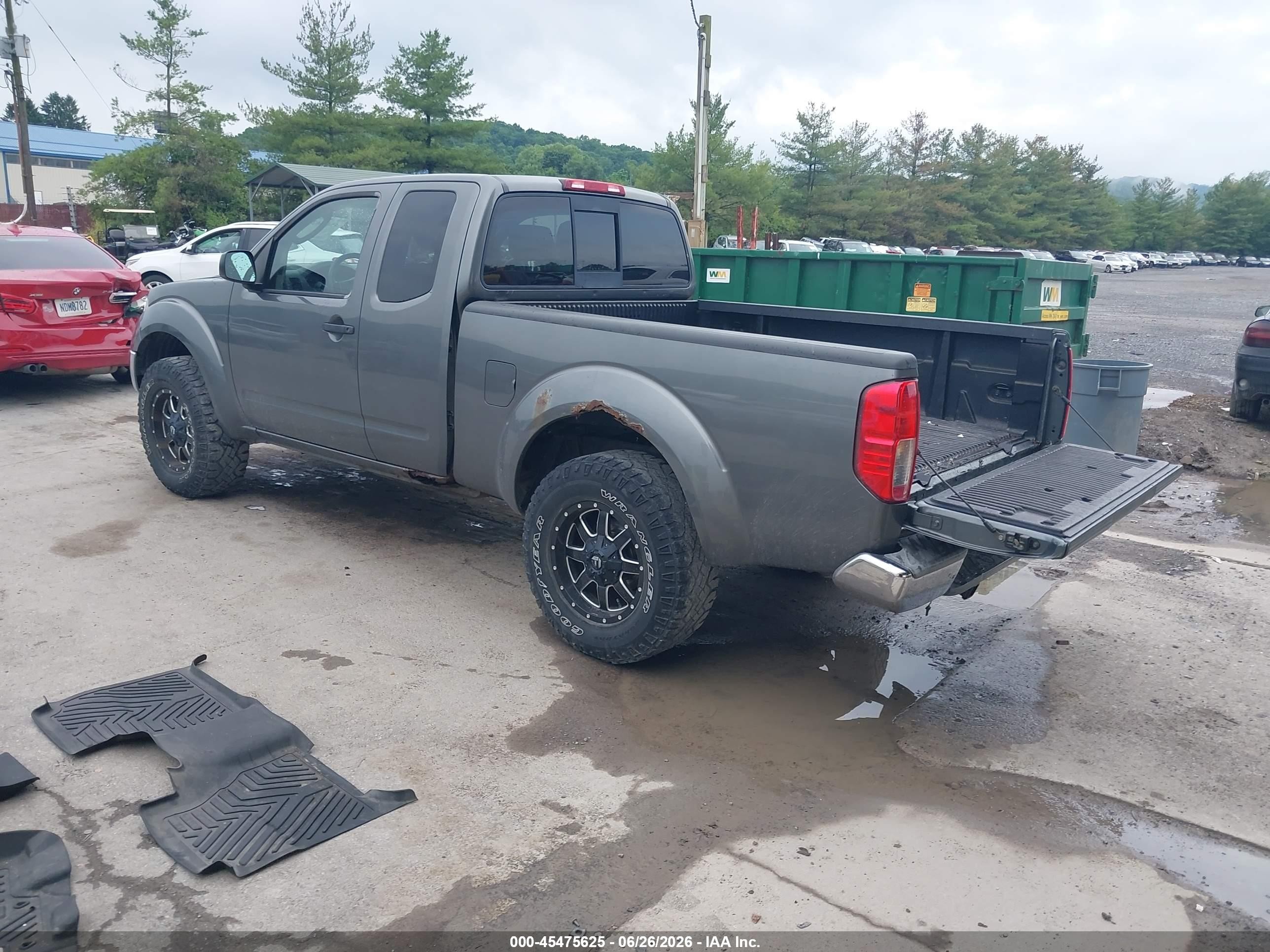 2006 Nissan Frontier Se Серый vin: 1N6AD06W86C451055