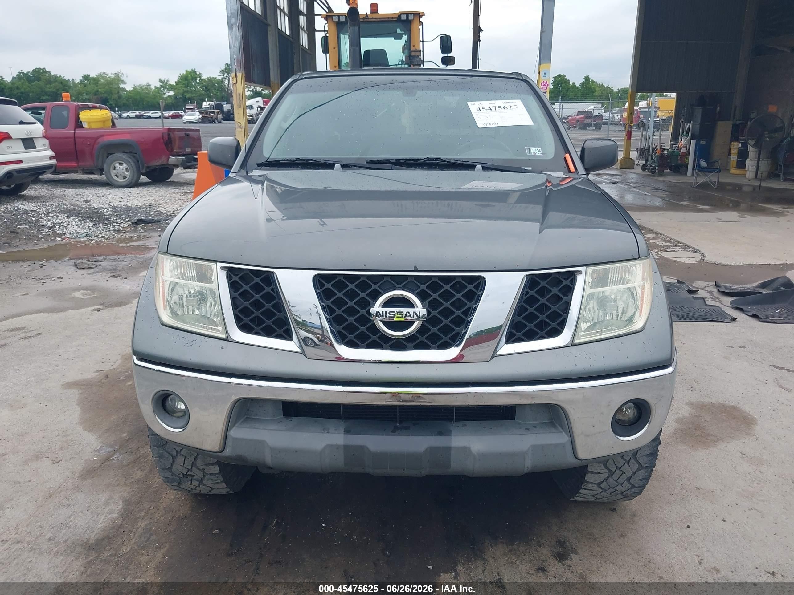 2006 Nissan Frontier Se Серый vin: 1N6AD06W86C451055