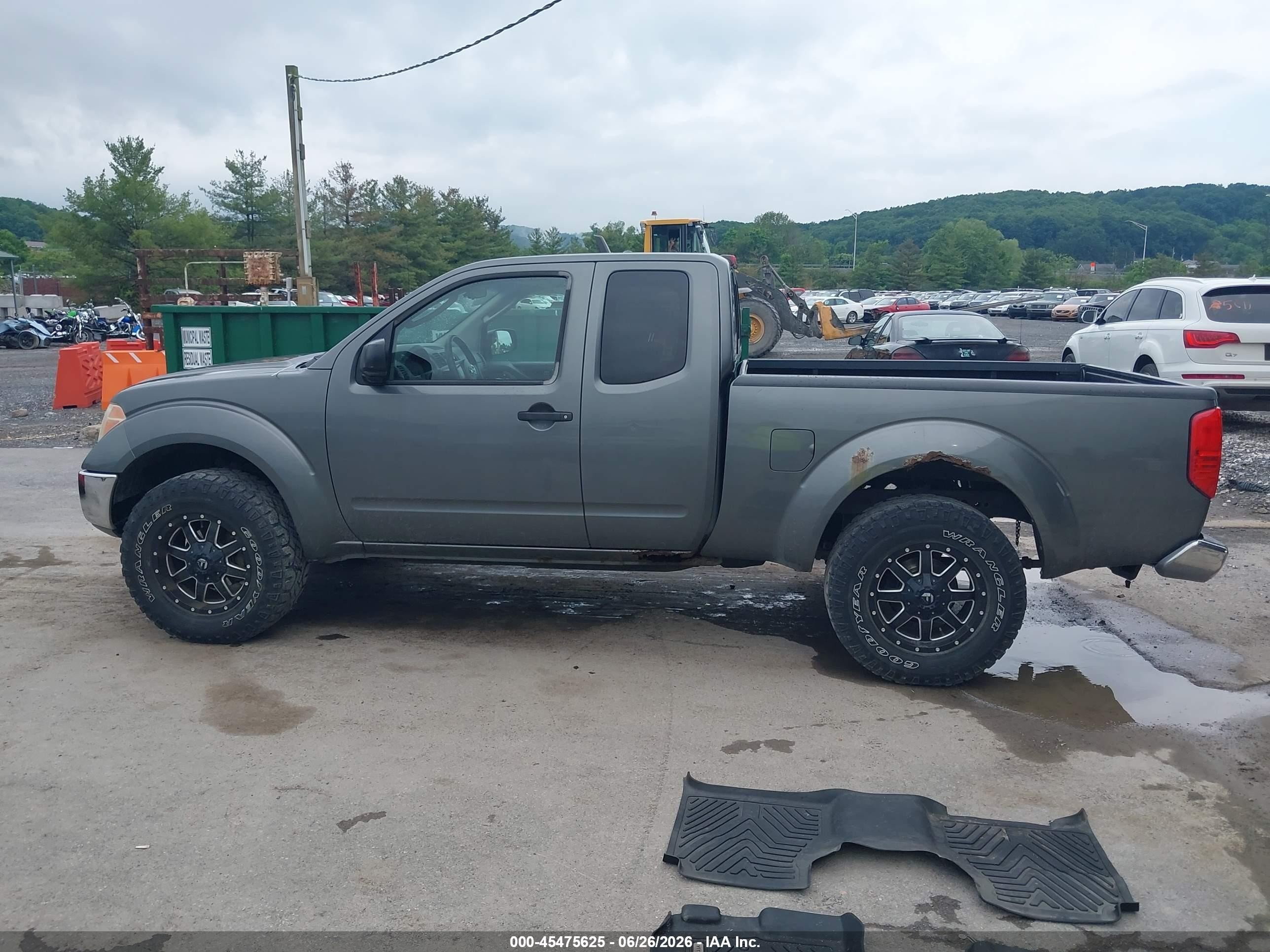 2006 Nissan Frontier Se Серый vin: 1N6AD06W86C451055