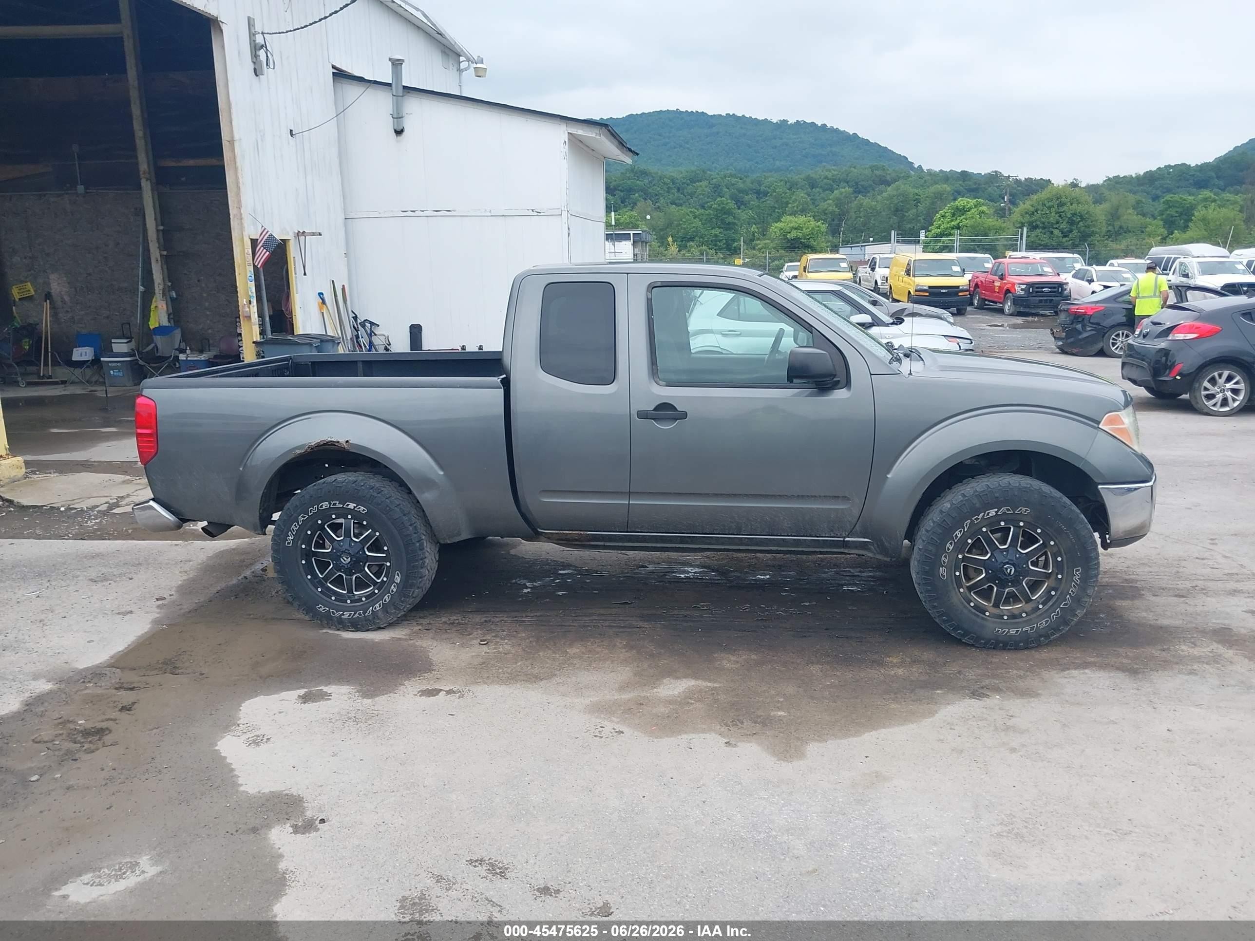 2006 Nissan Frontier Se Серый vin: 1N6AD06W86C451055