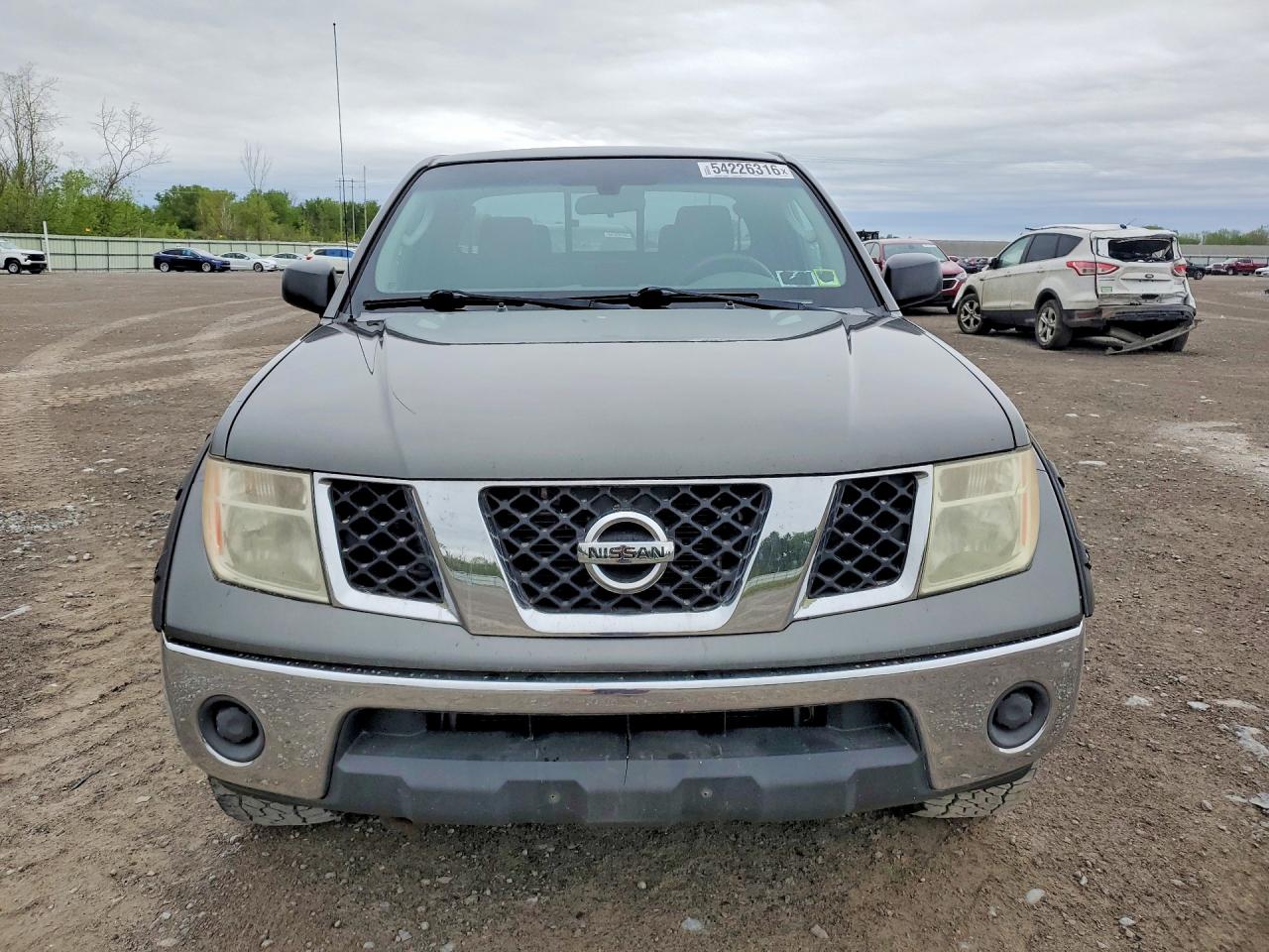 2008 Nissan Frontier Se V6 Gray vin: 1N6AD06W88C427342