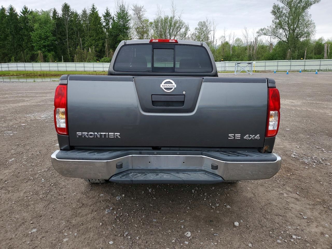 2008 Nissan Frontier Se V6 Gray vin: 1N6AD06W88C427342