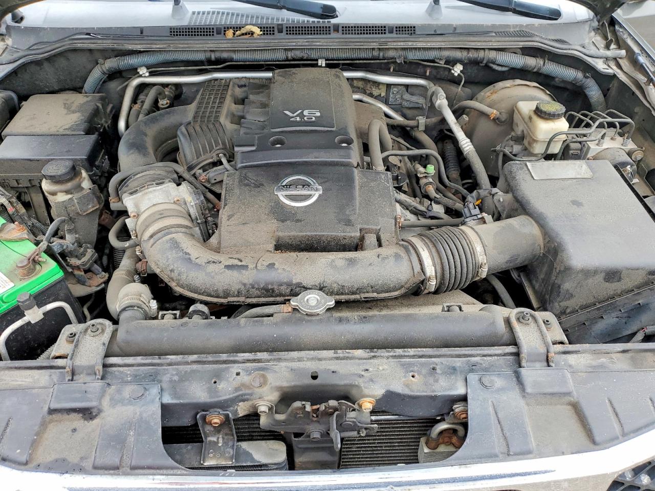 2008 Nissan Frontier Se V6 Gray vin: 1N6AD06W88C427342
