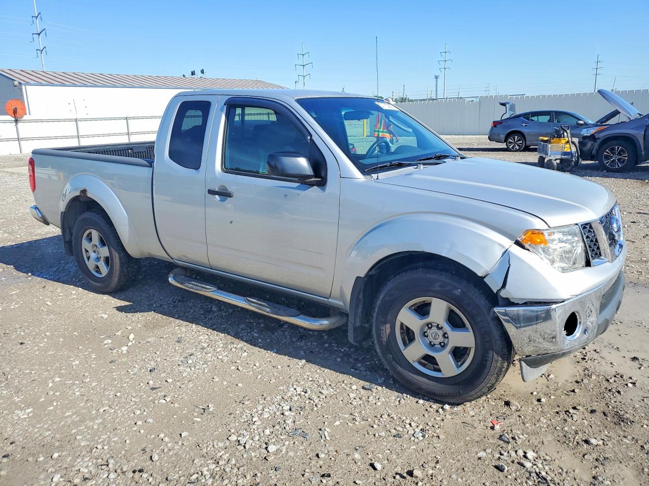 2008 Nissan Frontier Se V6 Silver vin: 1N6AD06W88C438955
