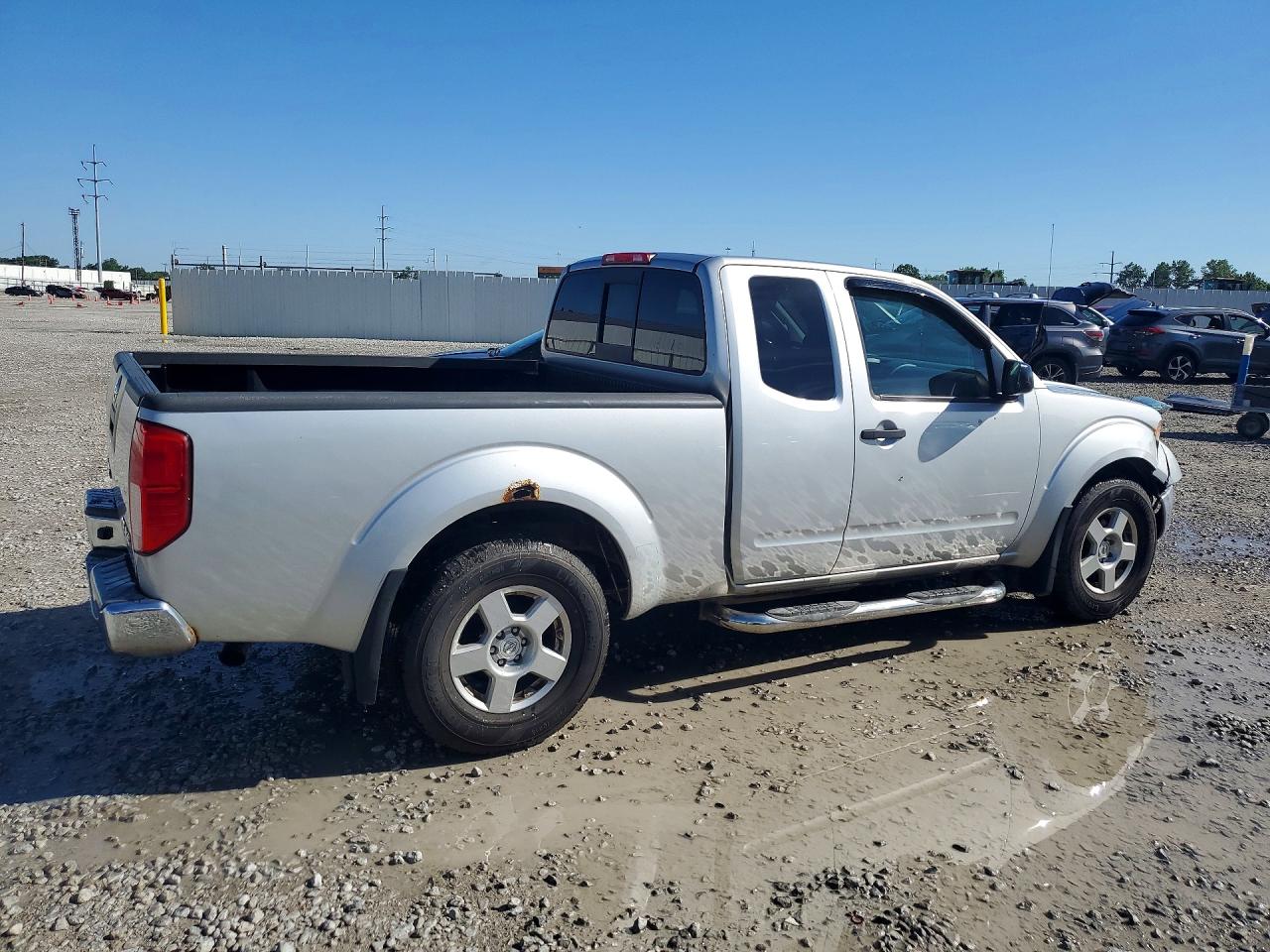 2008 Nissan Frontier Se V6 Silver vin: 1N6AD06W88C438955