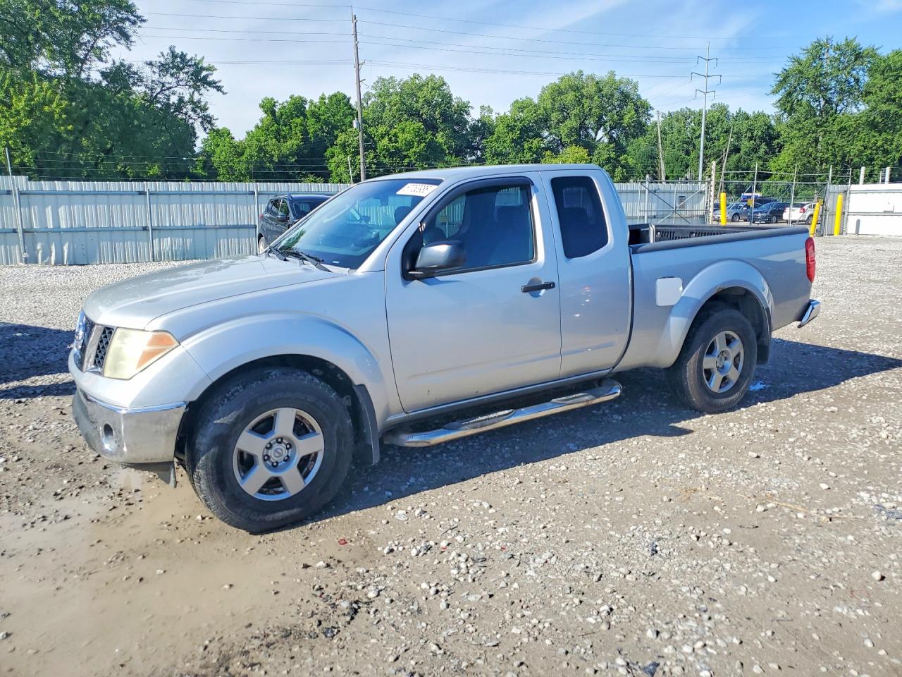 2008 Nissan Frontier Se V6 Silver vin: 1N6AD06W88C438955