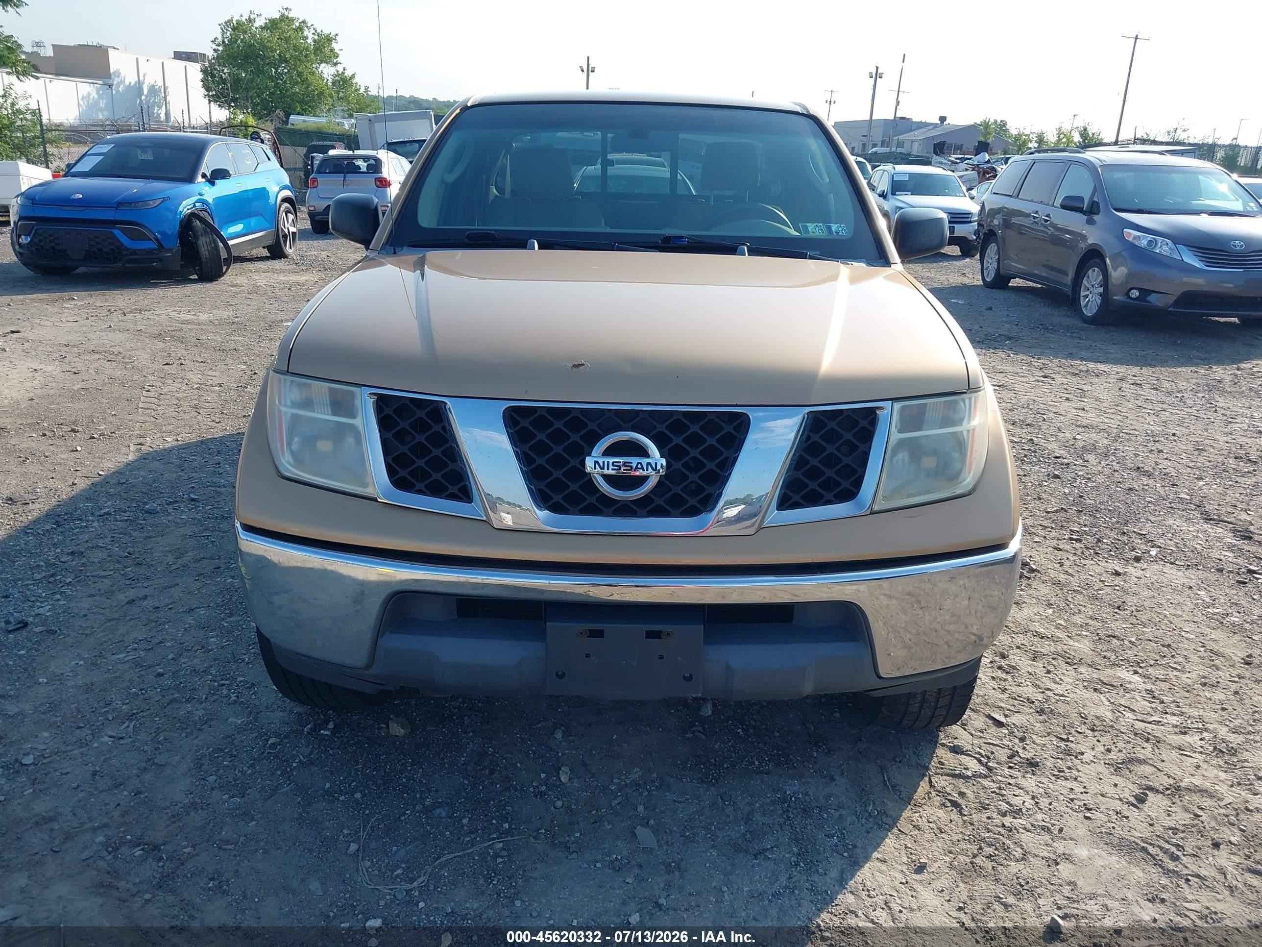 2005 Nissan Frontier 4wd Se Tan vin: 1N6AD06W95C408908