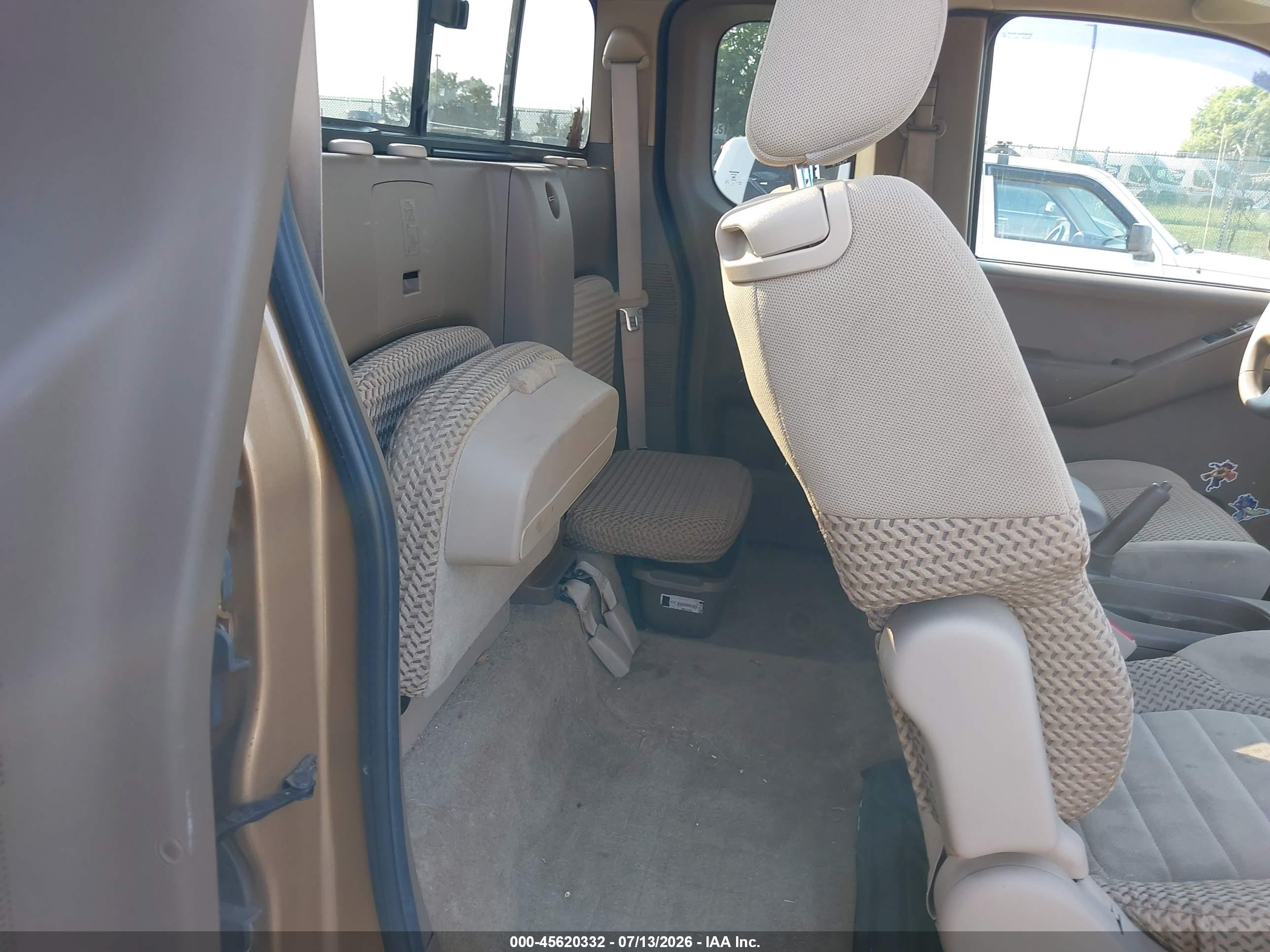 2005 Nissan Frontier 4wd Se Tan vin: 1N6AD06W95C408908