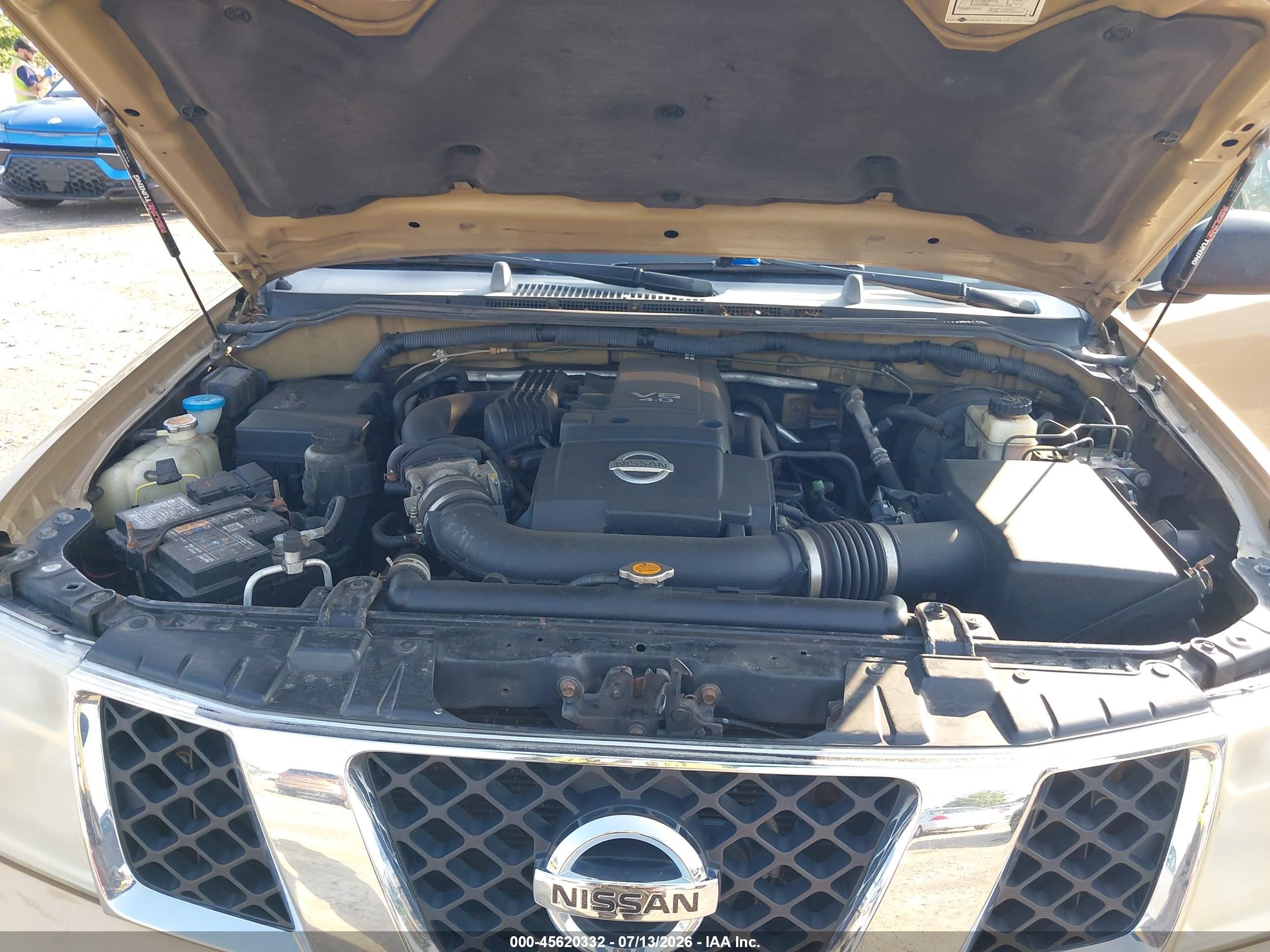 2005 Nissan Frontier 4wd Se Tan vin: 1N6AD06W95C408908