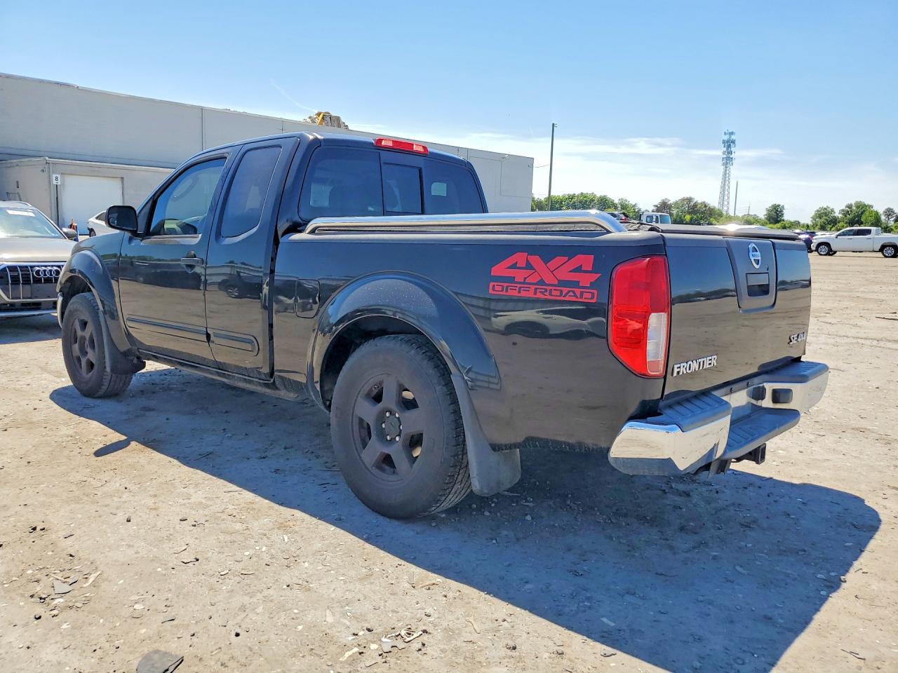 2005 Nissan Frontier Se Black vin: 1N6AD06W95C440421
