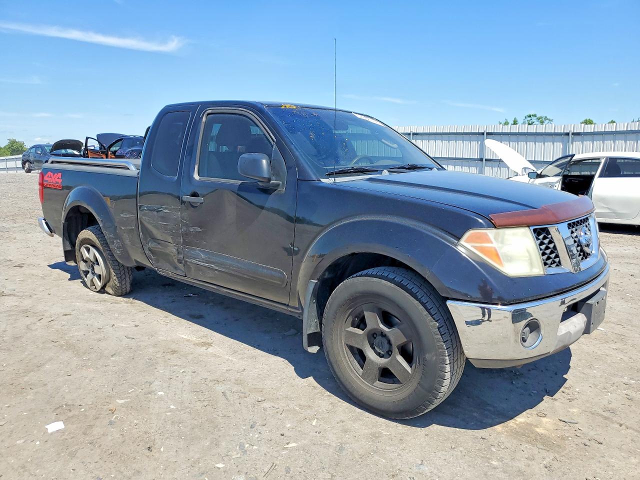 2005 Nissan Frontier Se Black vin: 1N6AD06W95C440421