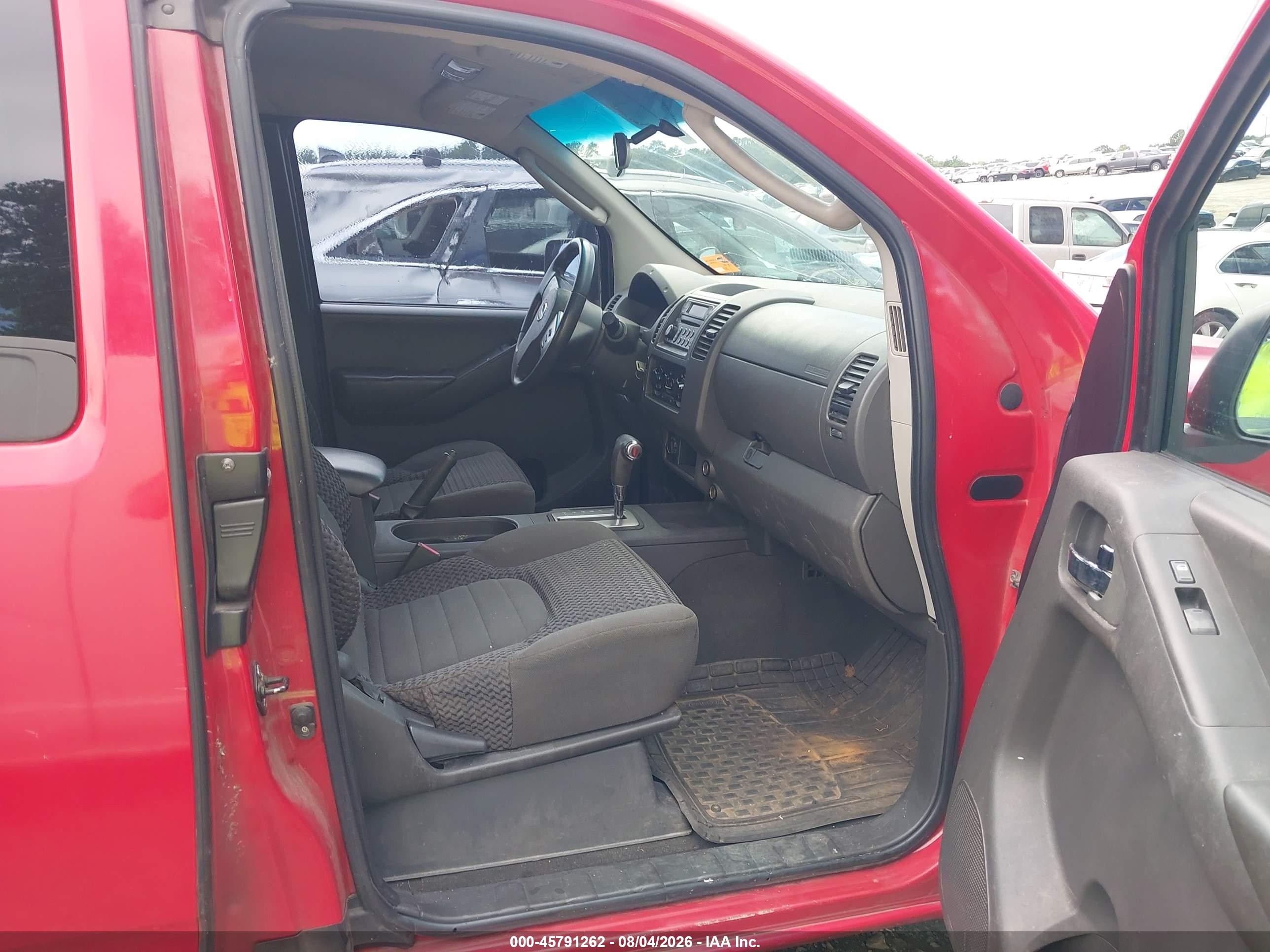 2006 Nissan Frontier Se Red vin: 1N6AD06W96C449704