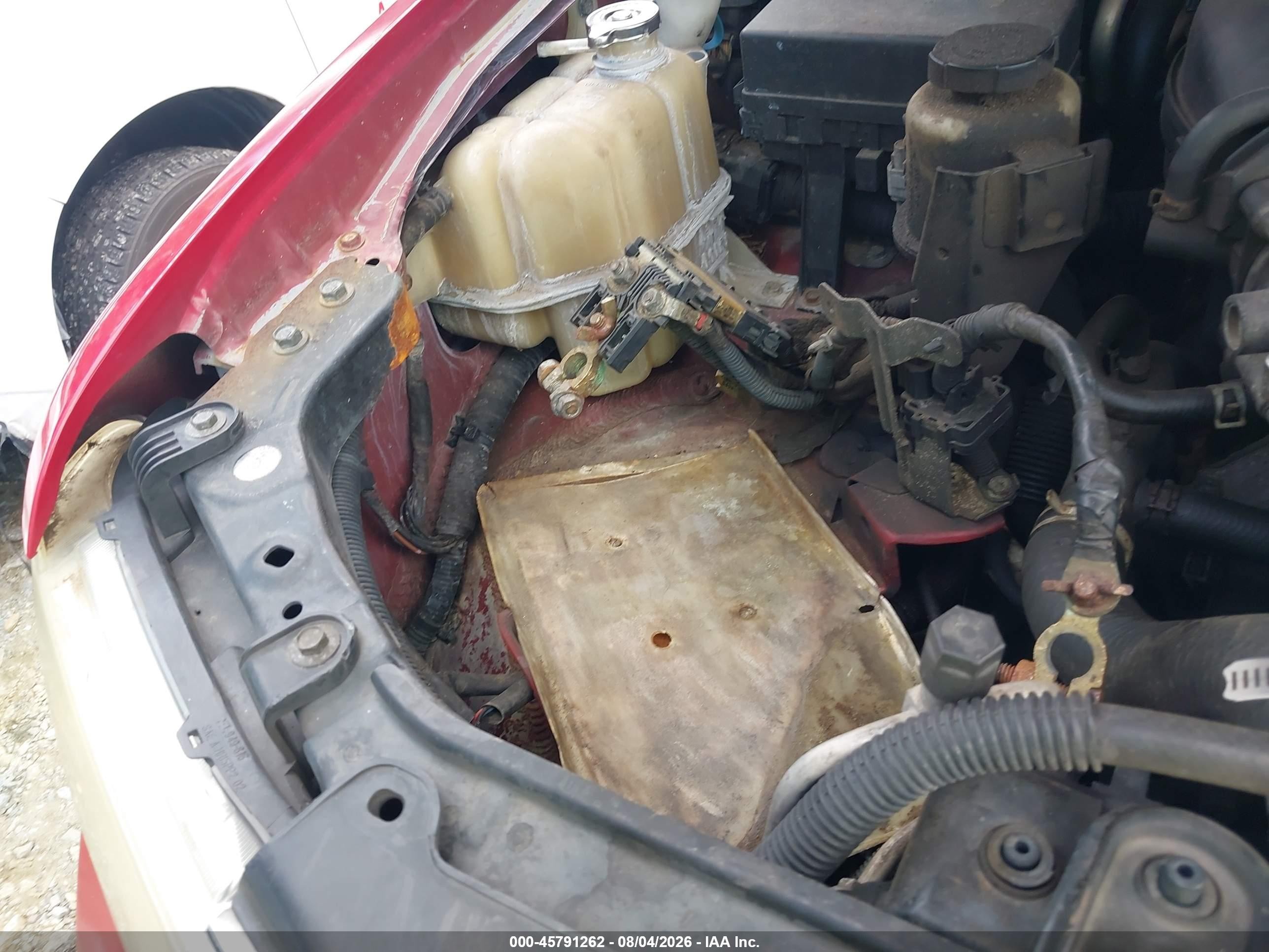 2006 Nissan Frontier Se Red vin: 1N6AD06W96C449704