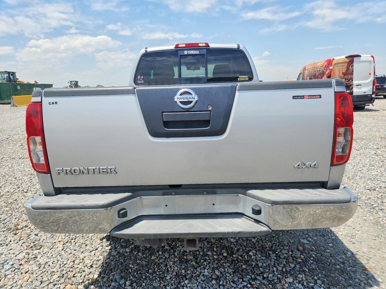 2006 Nissan Frontier Se Silver vin: 1N6AD06W96C456121