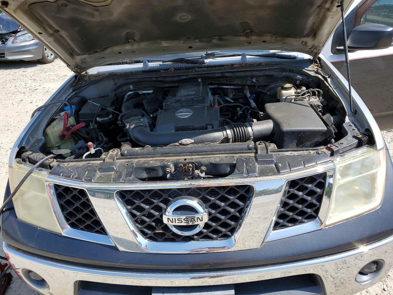2007 Nissan Frontier Se Silver vin: 1N6AD06W97C428823